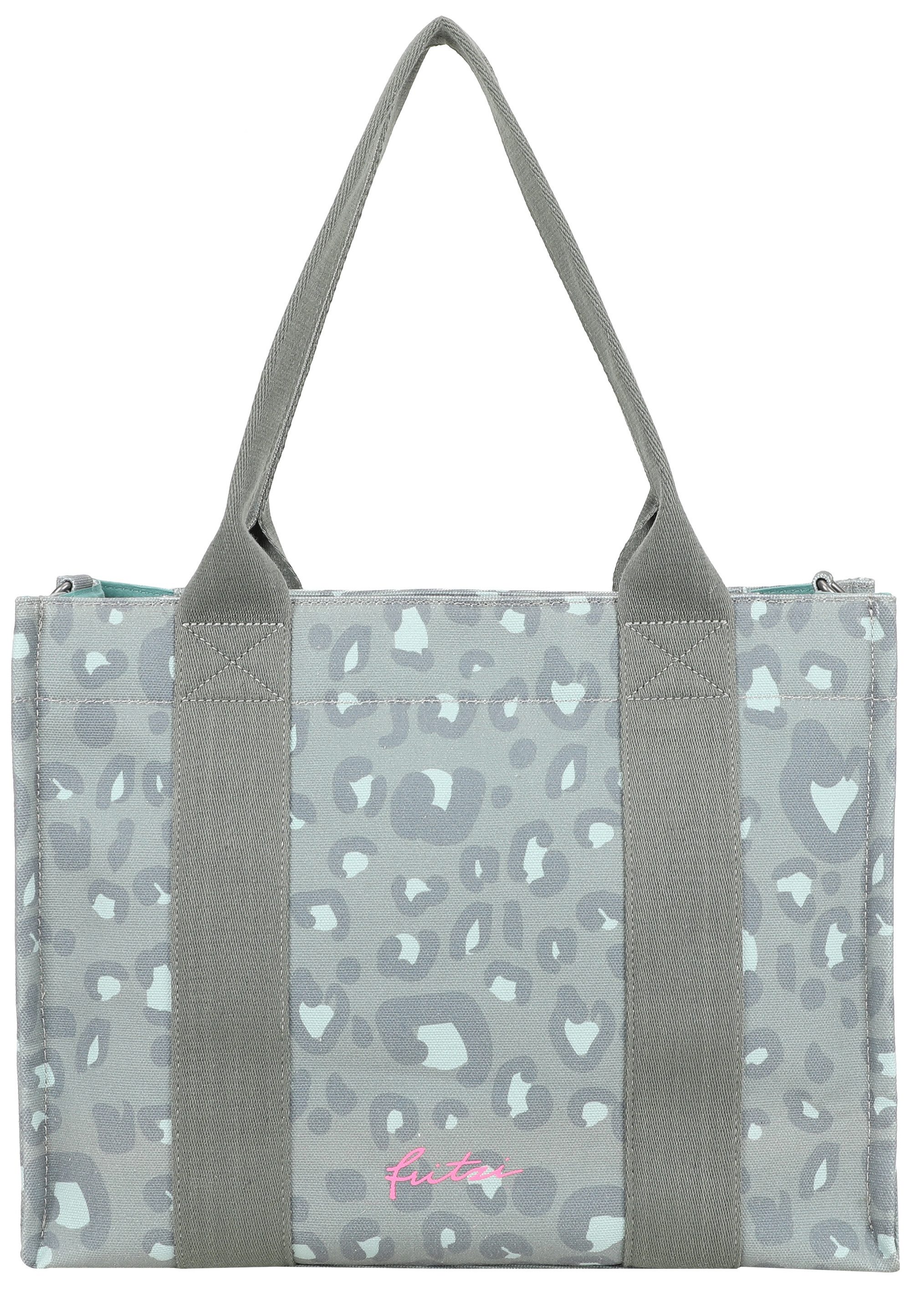 Fritzi aus Preußen Henkeltasche Tote Shopper Leo, im exotischen Design
