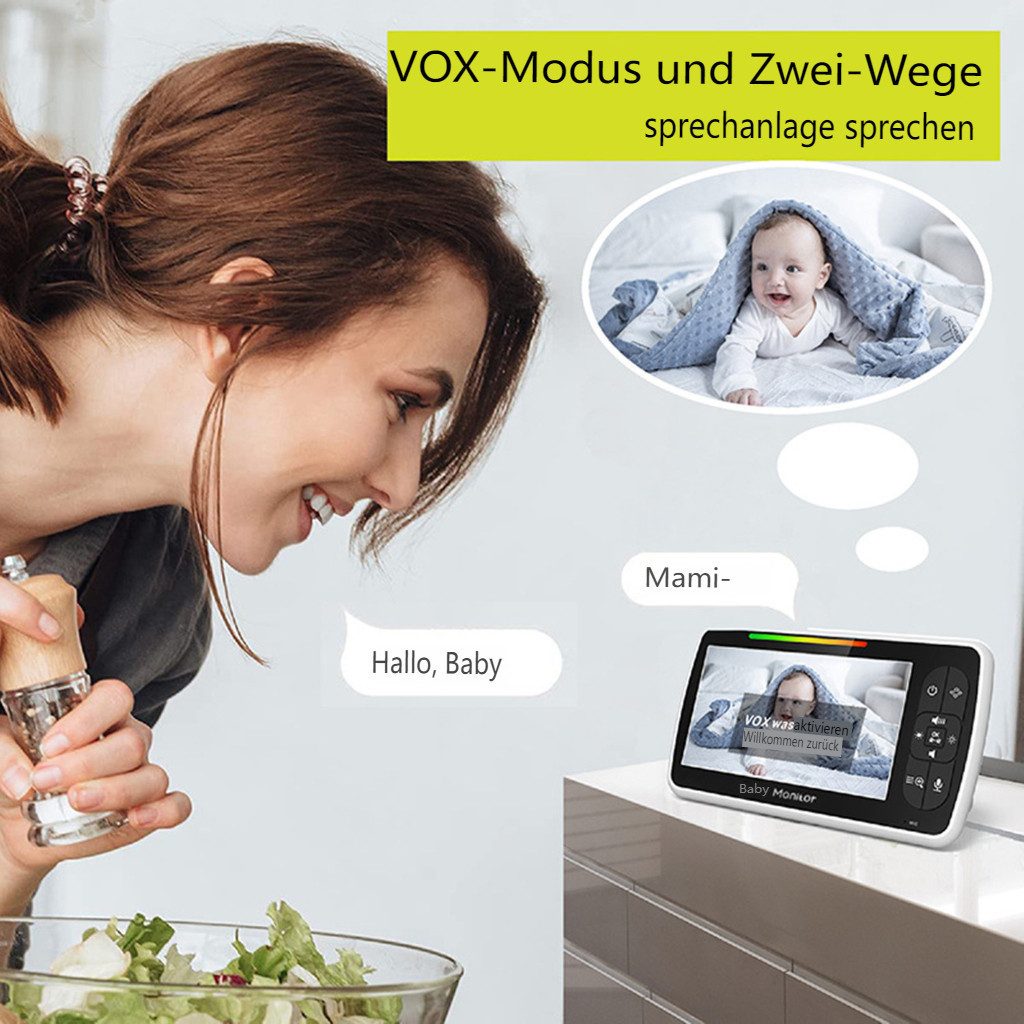 Insma Video-Babyphone 5" - Bild 4