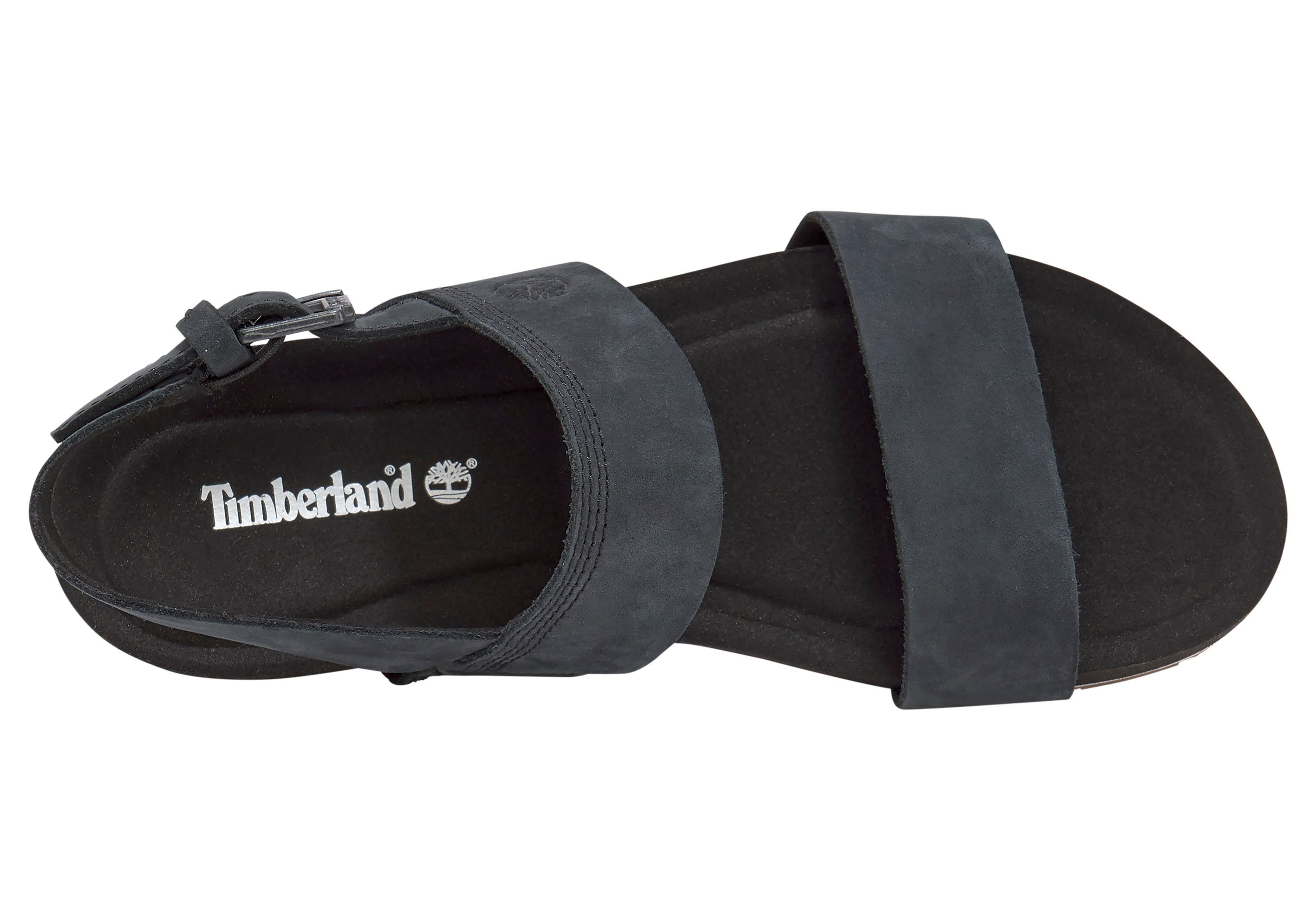 Timberland Malibu Sandale Sandal 2Band Waves Black-Nubuck