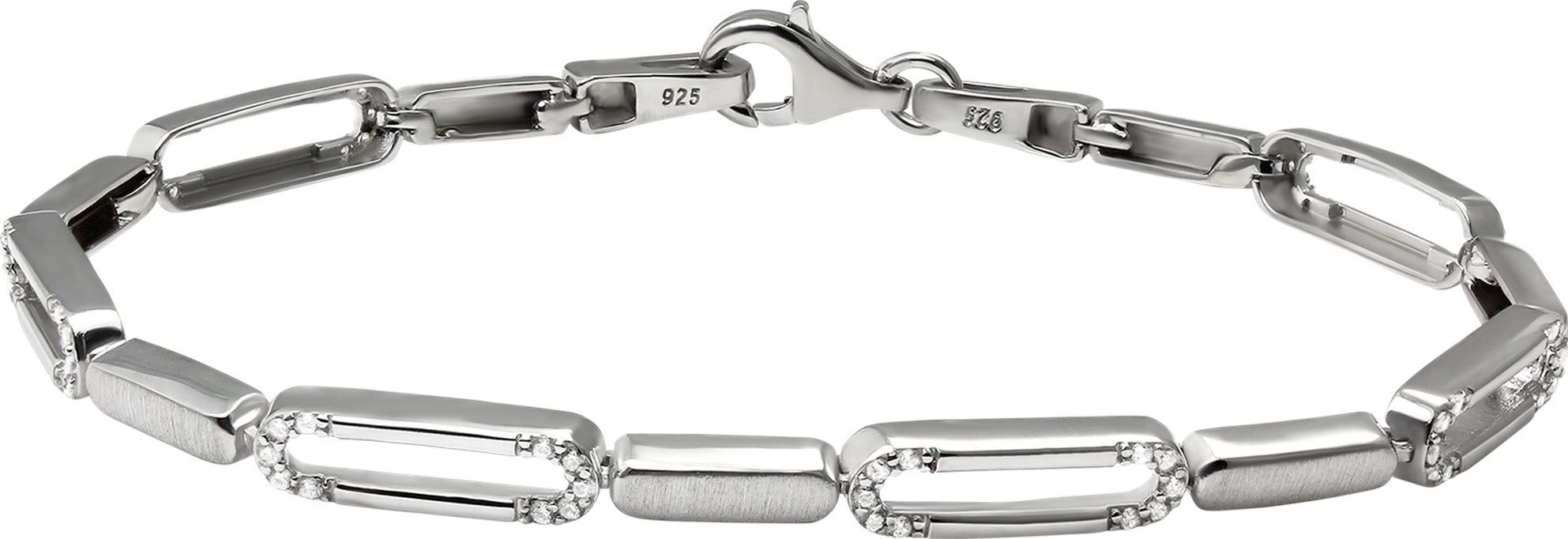 Silberarmband SilberDream Armband Dream Zirkonia weiß