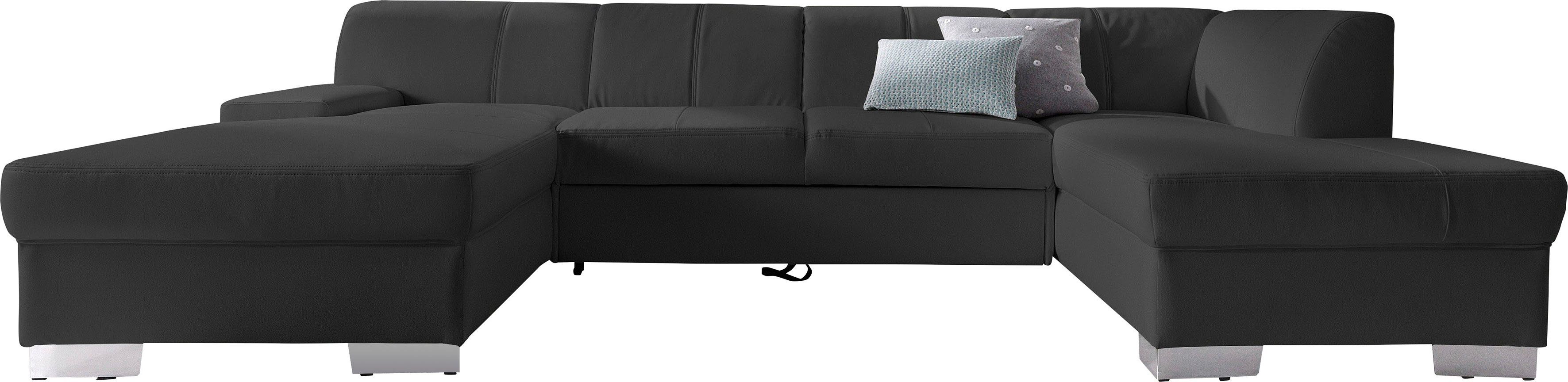 DOMO collection Wohnlandschaft "Star, zeitlose Formensprache, elegante Opti günstig online kaufen