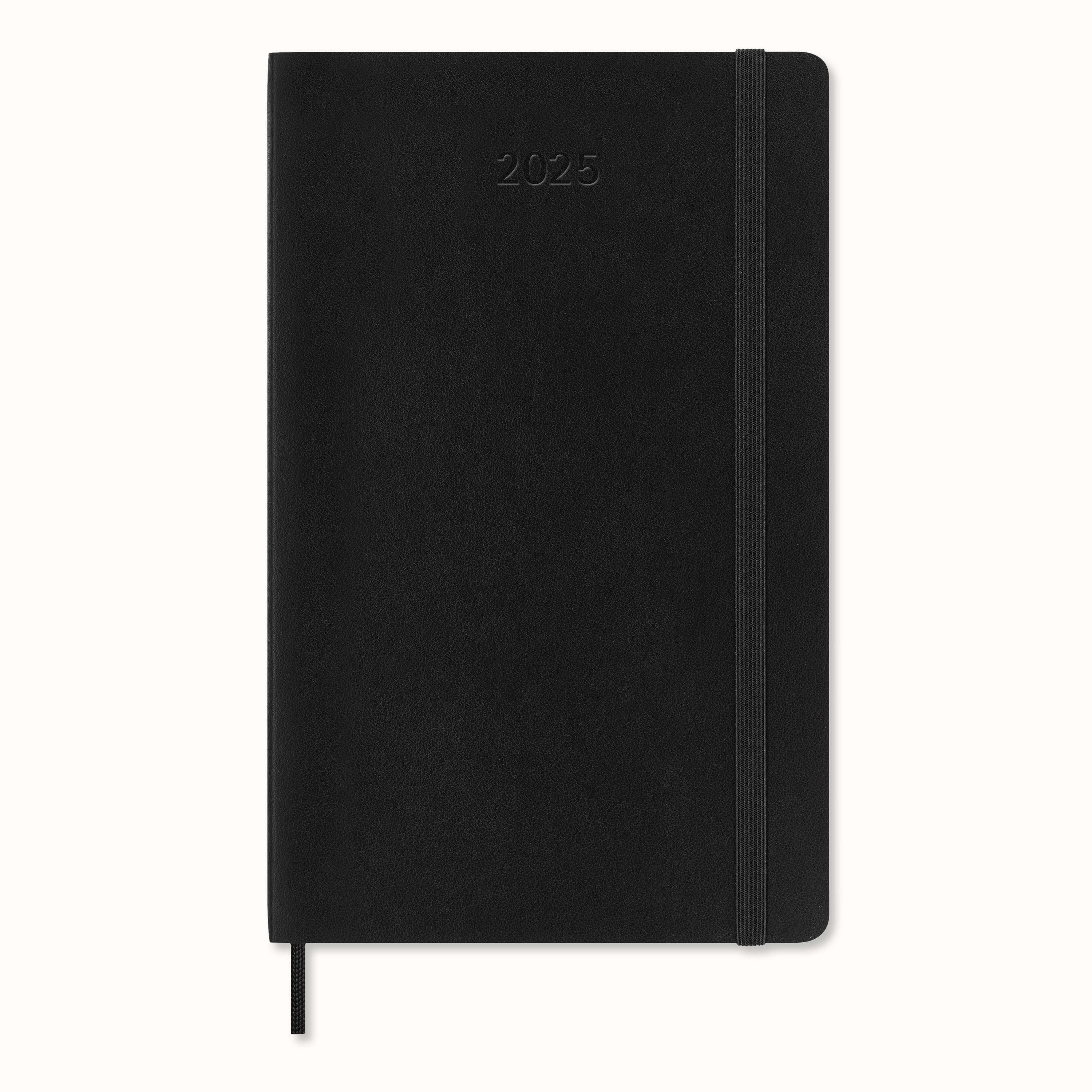 MOLESKINE Notizbuch Moleskine 12 Monate Wochen Notizkalender Deutsch 2025, Large/A5