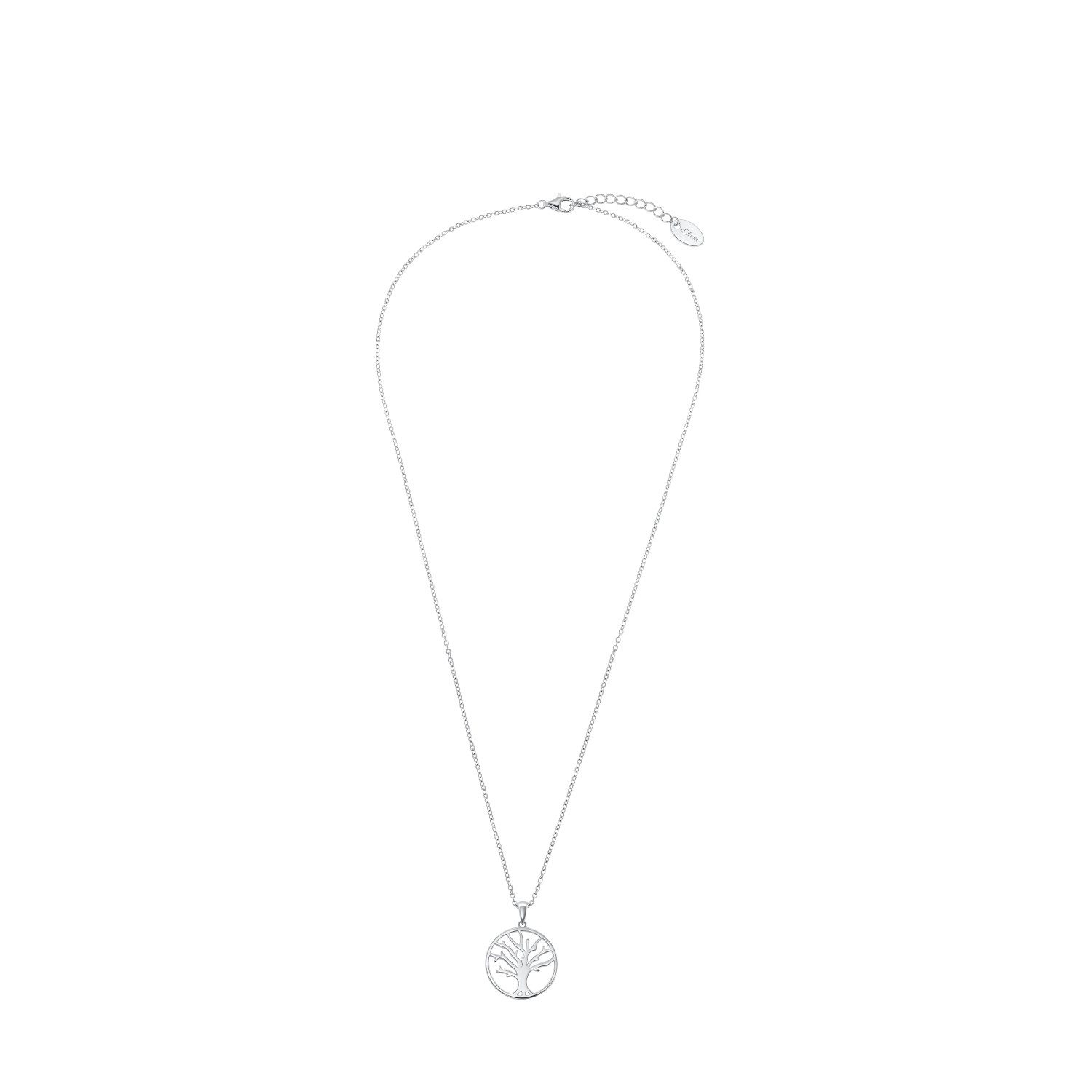 s.Oliver Silberkette für Damen, 925 Ste...