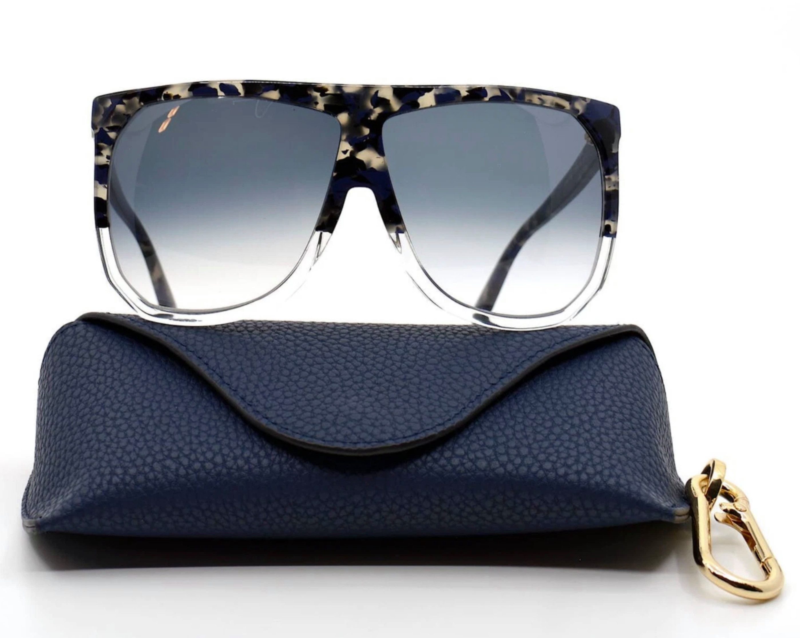 Loewe Sonnenbrille EYEWEAR Filipa Oversized Flat-Top Handgefertigt in Italien Unisex 100 % UV-Schutz und verlaufsgetönte Gläser