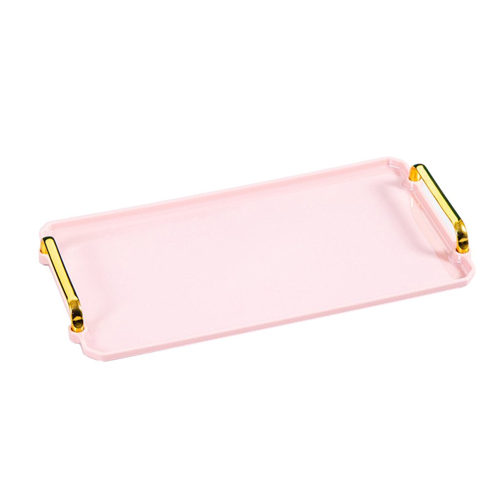 Lubgitsr Tablett Frühstückstablett aus Kunststoff - rechteckiges Design, (1-tlg)