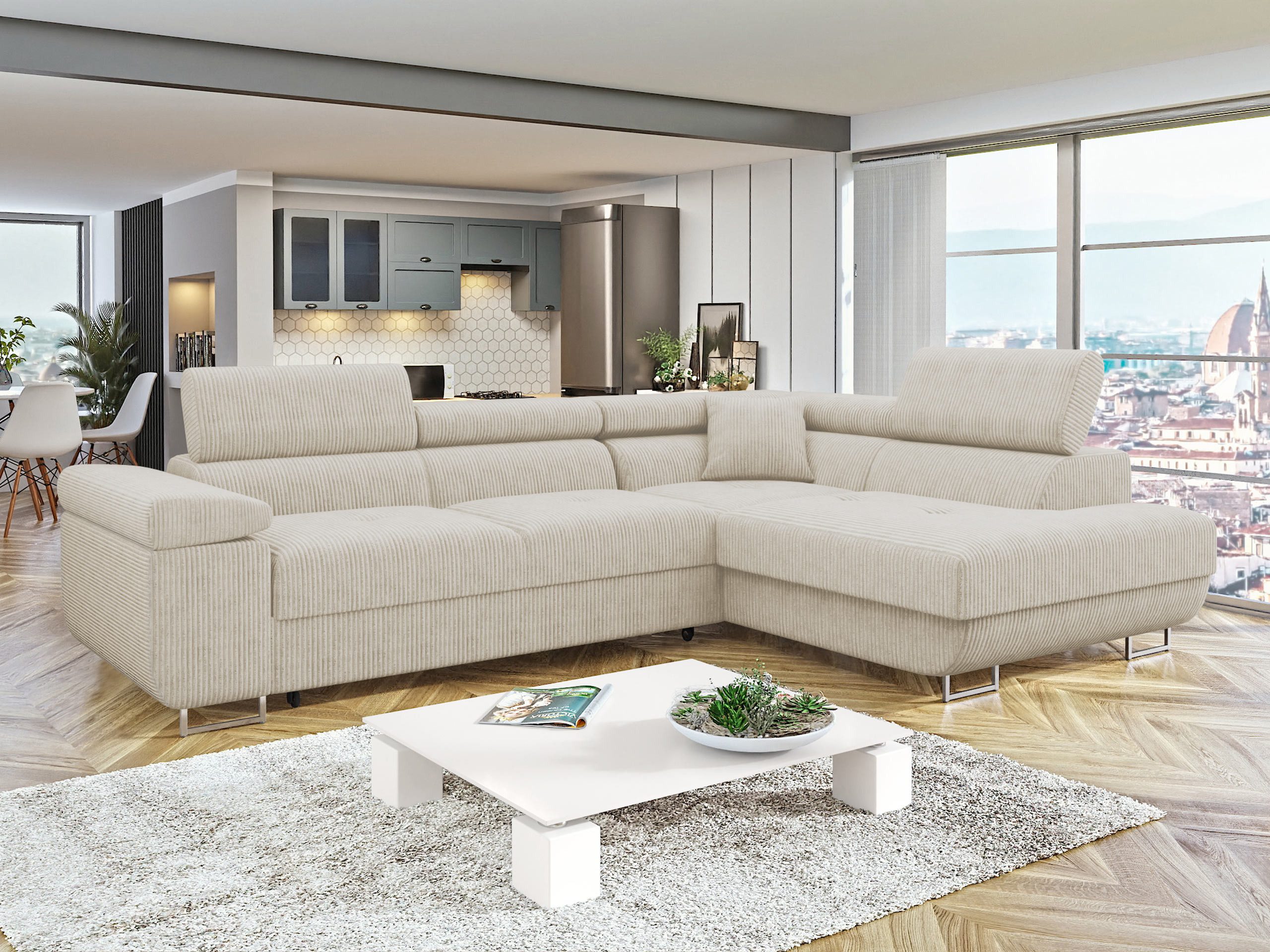 Ecksofa Torezio Cord