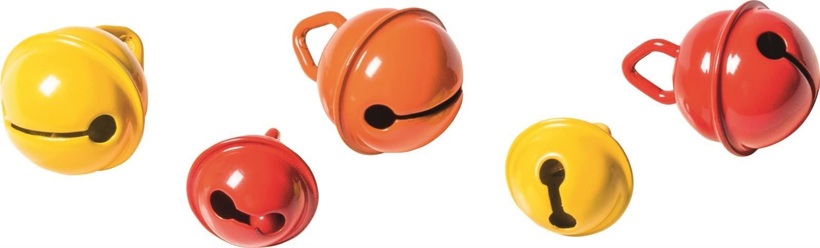 Papierspitztüten KNORR prandell 218608011 Glöckchen-Mix Ø 11, 15 mm gelb, orange, rot