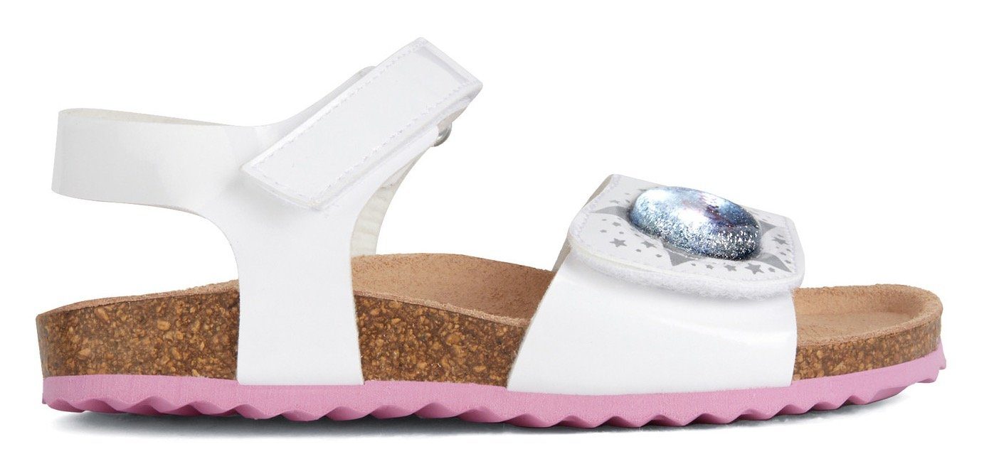 Geox Blinkschuh J ADRIEL Sandale mit blinkender GIRL Glitzer-Bubble