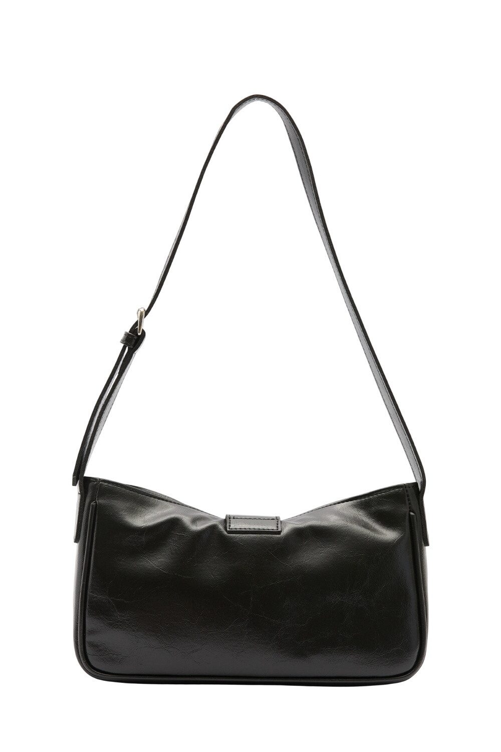 MANUKA Abendtasche HONDAE Tasche mit Schnalle, schwarz