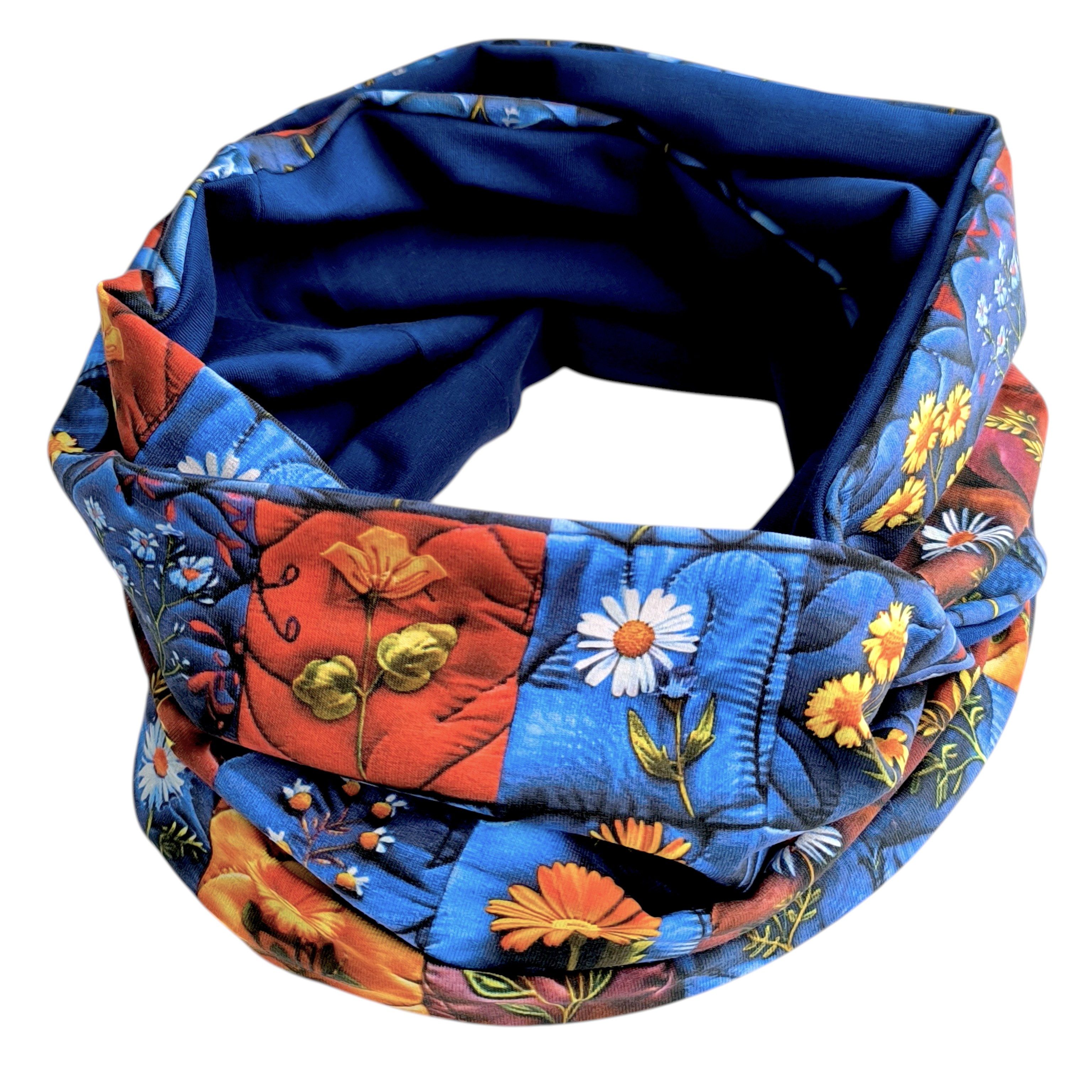 Britta Meier Loop Doppel-Loop -Schal (2x wickeln) handgefertigt in Ostfriesland