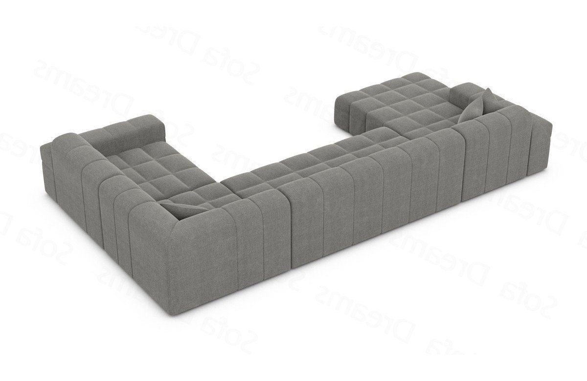 Sofa Dreams Sofa Stoff Wohnlandschaft Ibiza U Stoffsofa Luxus Polstersofa Modern Form