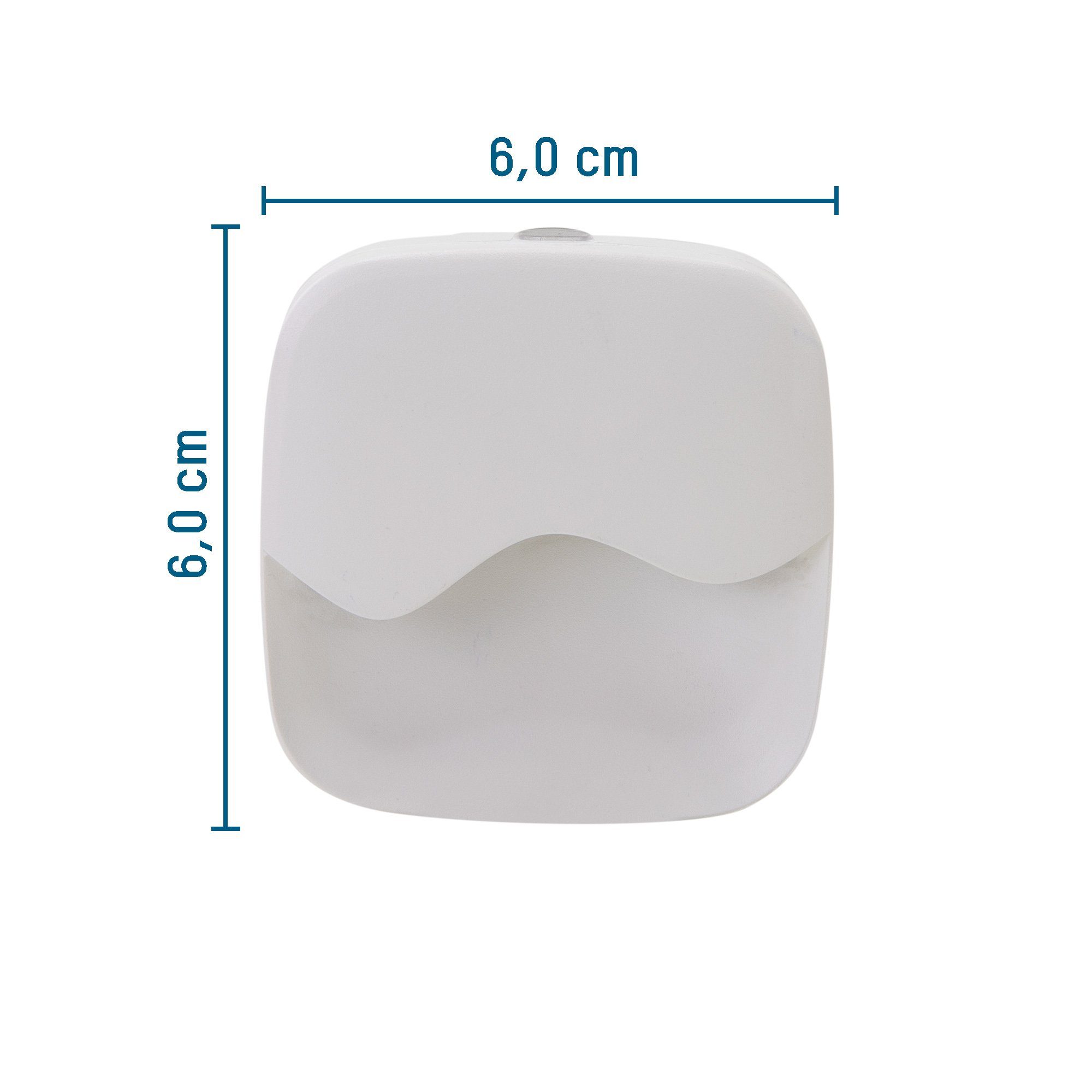 ANSMANN AG LED Nachtlicht LED Nachtlicht mit Dämmerungssensor - LED Leuchte stromsparend, SMD LED