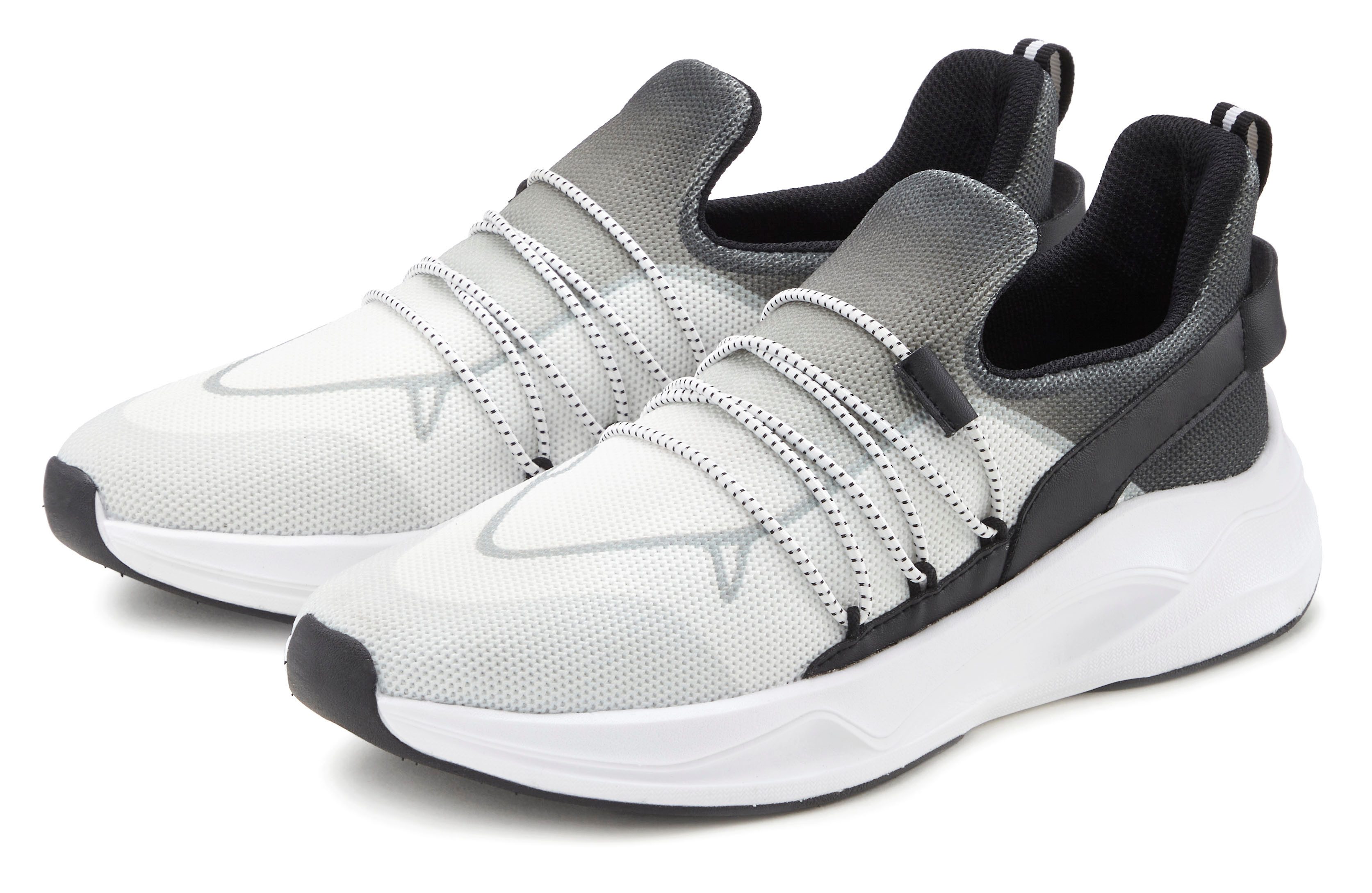 John Devin Freizeitschuhe Sneaker mit elastischen günstig online kaufen
