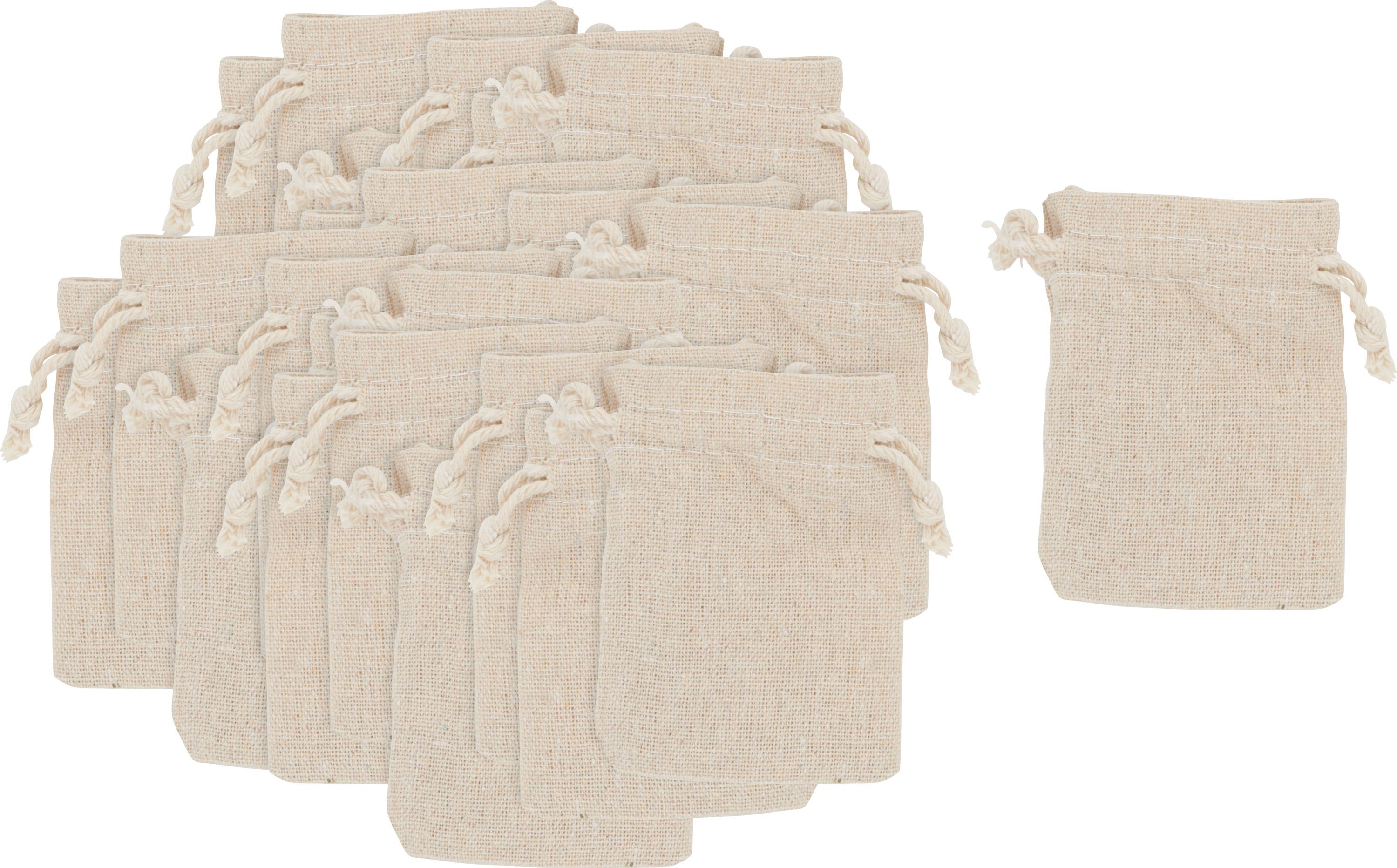 VBS Kalender zum Selbstbasteln Beutel mit Zugband, 24 Stück