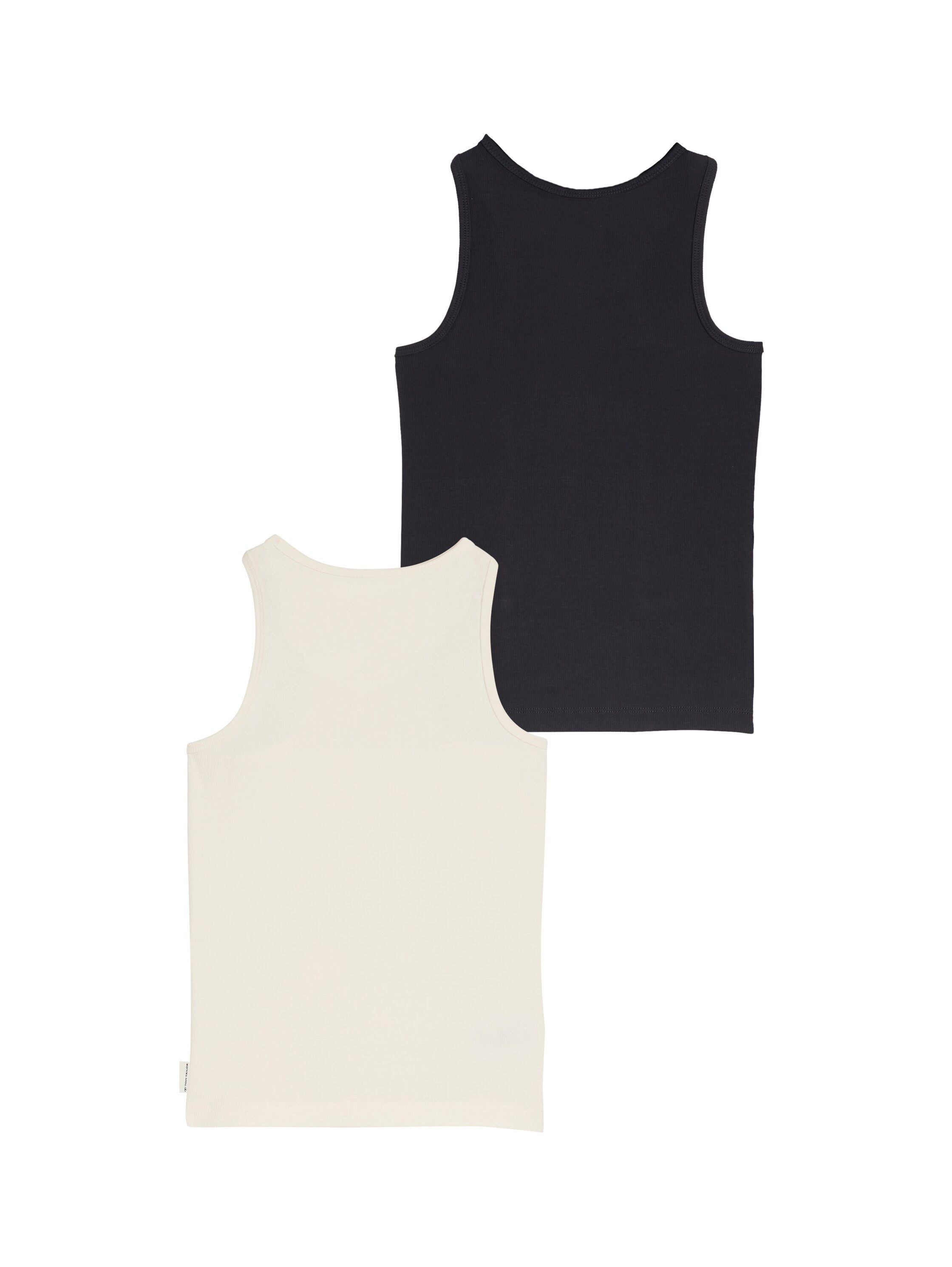 TOM TAILOR Rundhalsshirt (2-tlg) 2er Pack günstig online kaufen