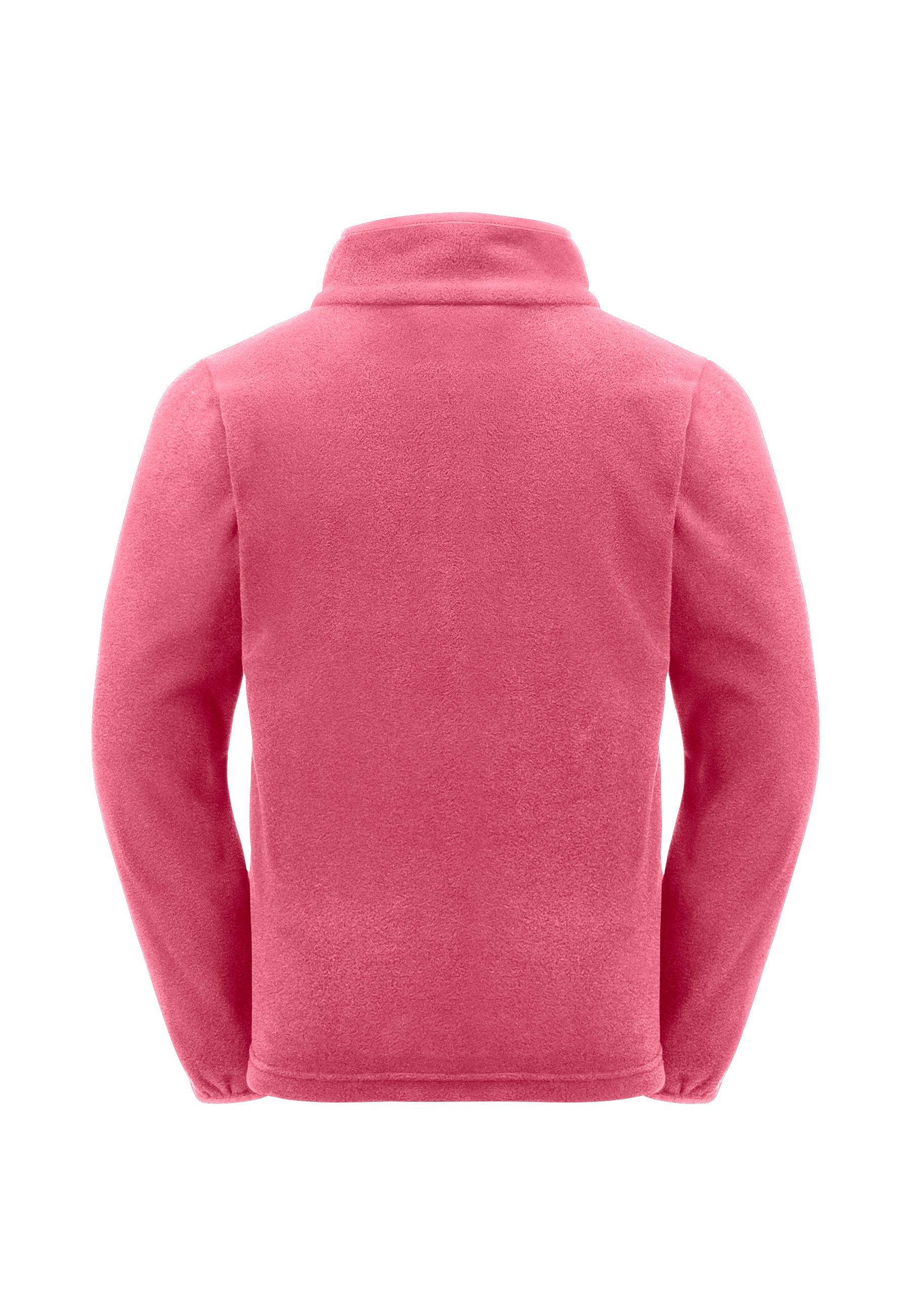 Jack Wolfskin Fleecejacke TAUNUS JACKET K hochschließender Kragen, mit Reißverschluss, atmungsaktiv, winddicht