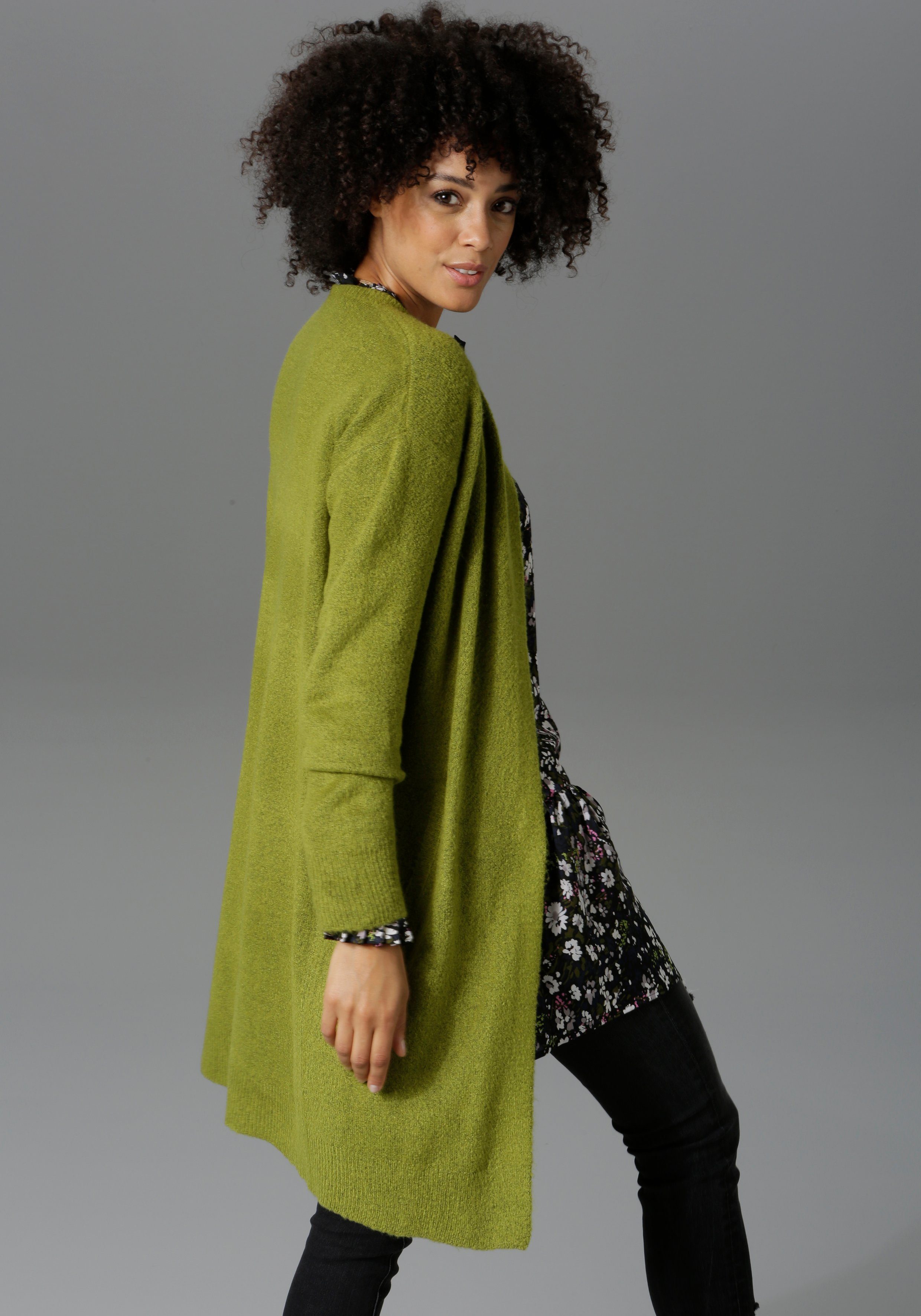 Aniston CASUAL Strickjacke im Oversize Look günstig online kaufen