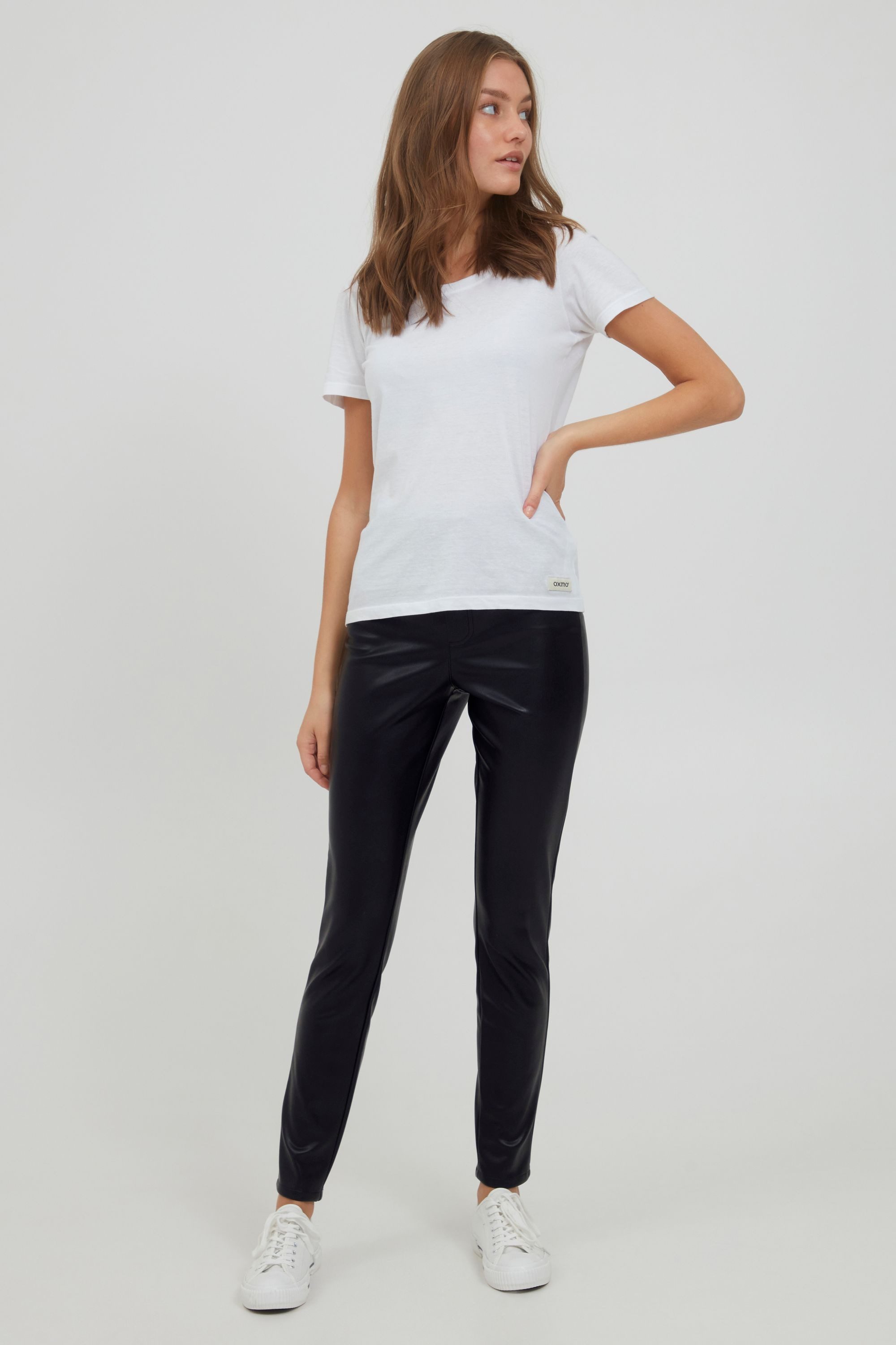 OXMO Lederimitathose OXPauline Lederimitathose mit Gummibund günstig online kaufen