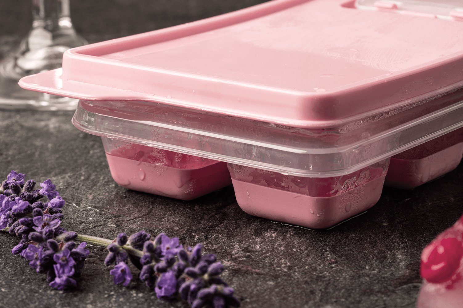 Sallys Eiswürfelform Würfel- für bis zu 12 Würfel