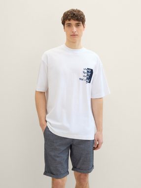 TOM TAILOR Denim T-Shirt Oversized T-Shirt mit Print