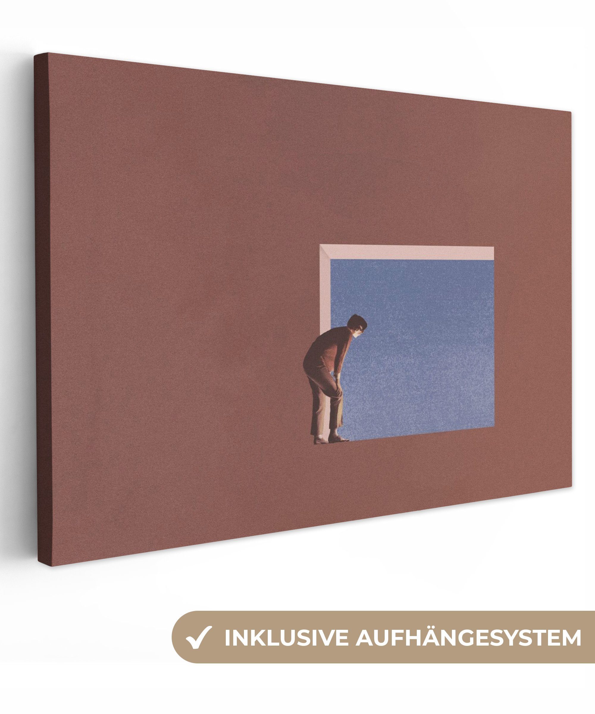OneMillionCanvasses® Leinwandbild Mensch - Jahrgang - günstig online kaufen