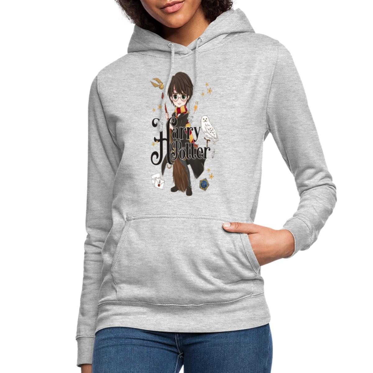 Spreadshirt Hoodie Harry Potter Elemente Damen günstig online kaufen