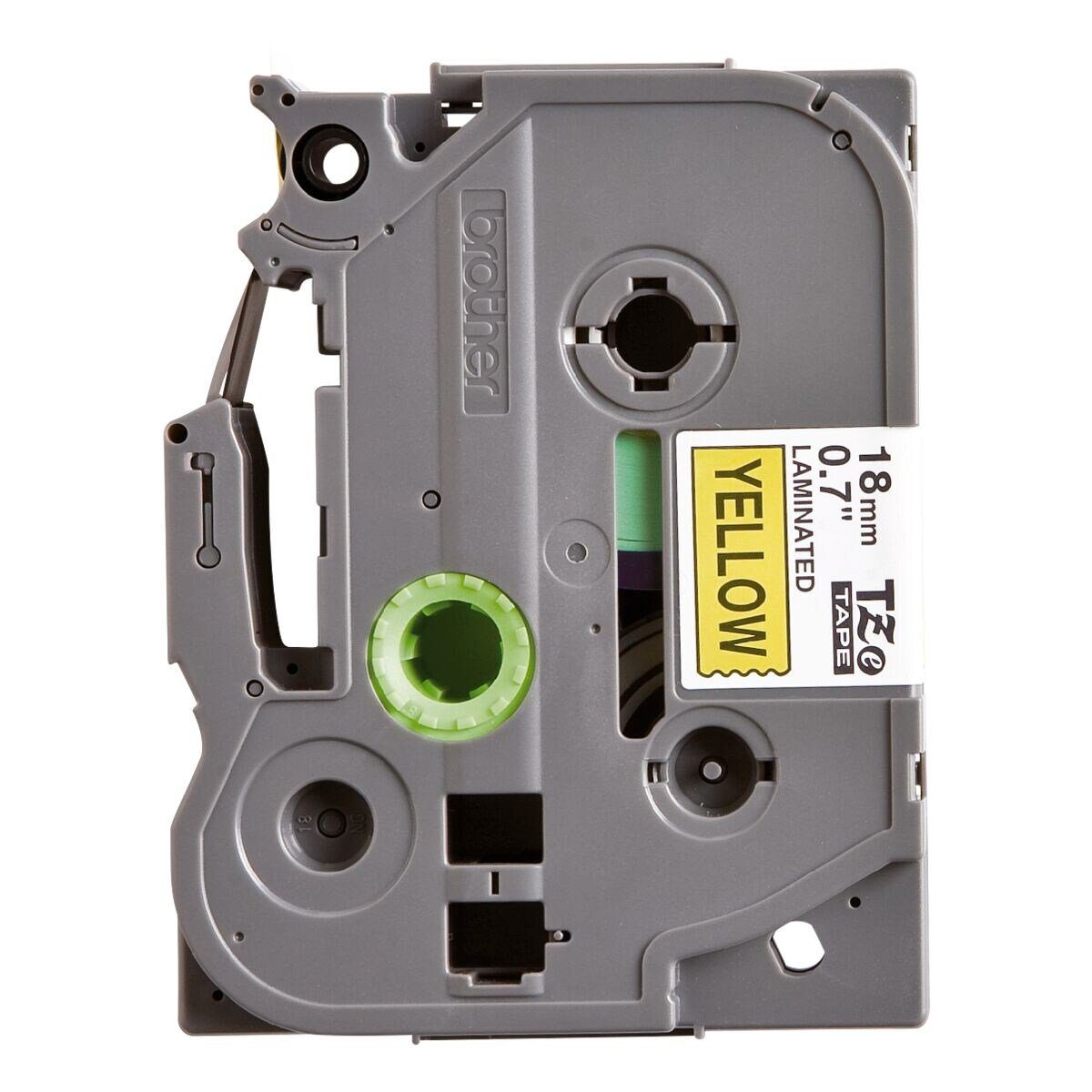 Brother Beschriftungsband TZe, 18 mm x 8 m, 18,00 mm x 8,00 m, laminiert