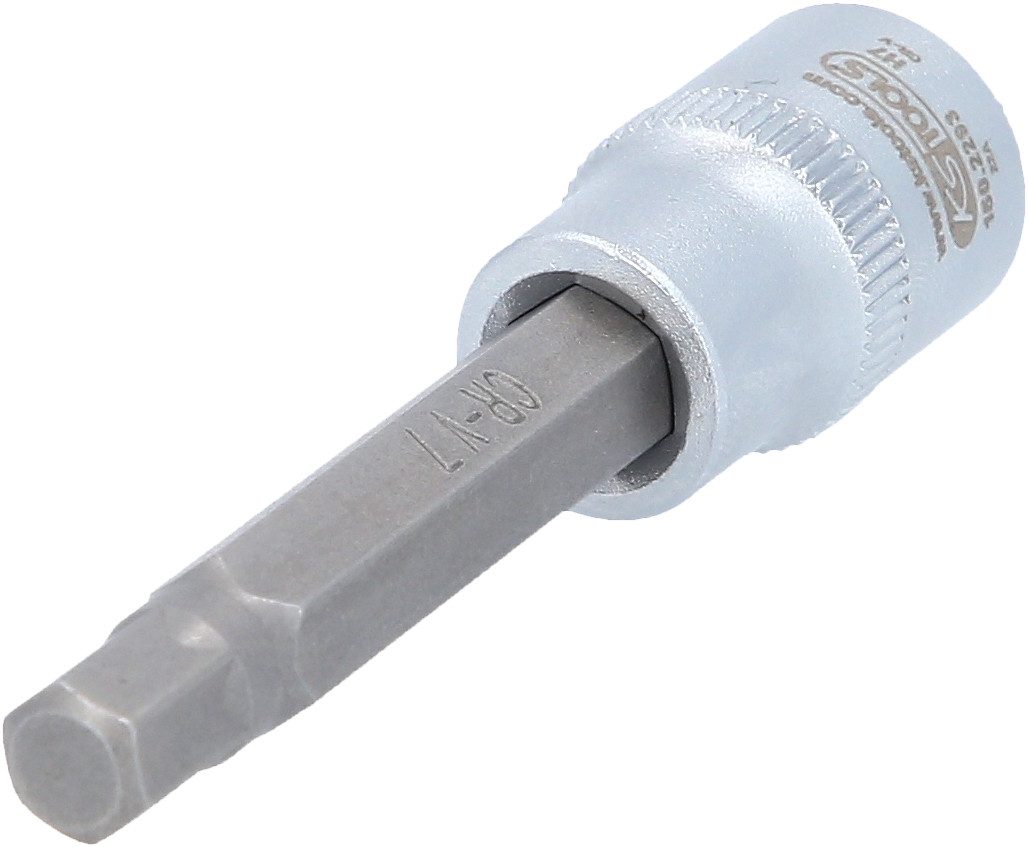 KS Tools Stecknüsse 3/8" Bit-Stecknuss für Innensechskant-Schrauben am Bremssattel, 7 mm
