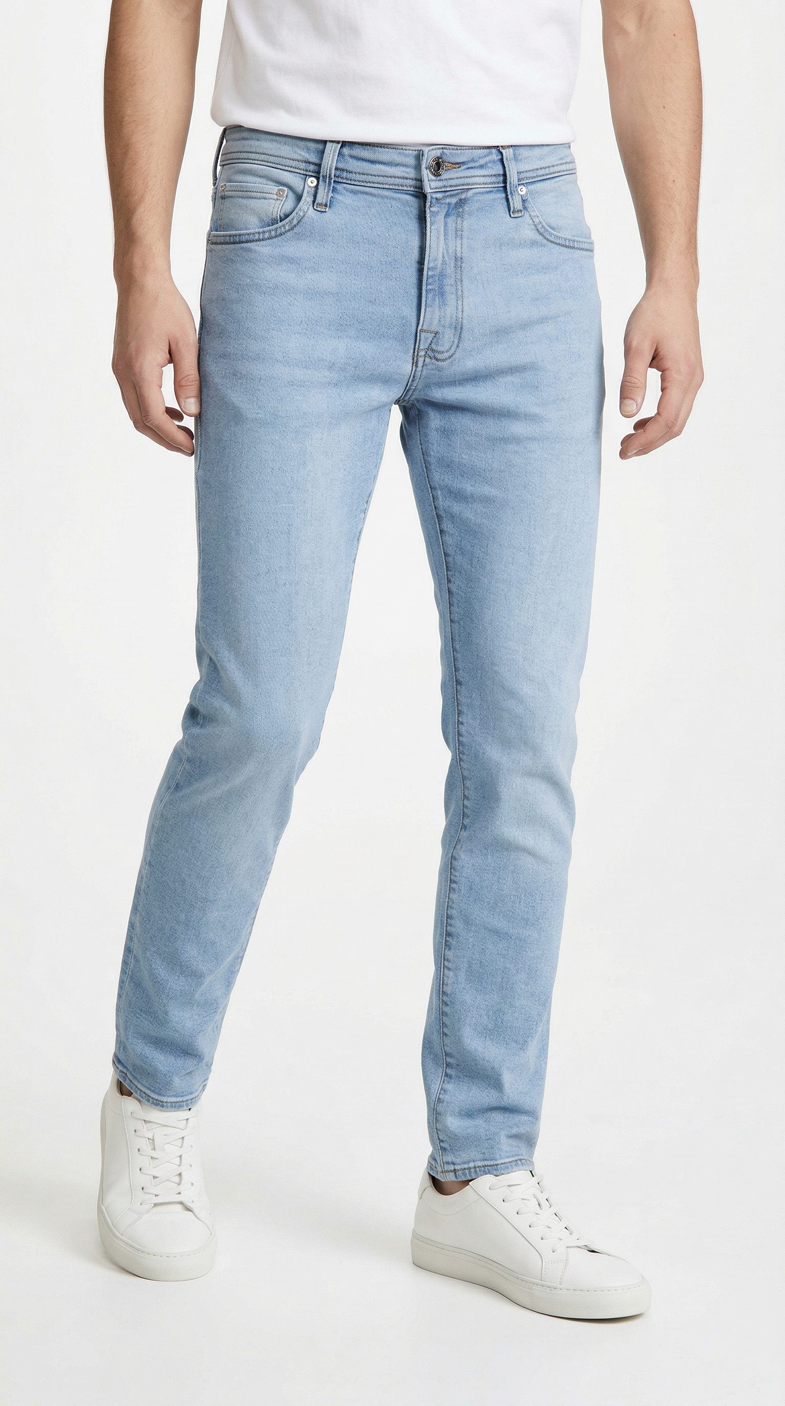 Jack & Jones Slim-fit-Jeans JJIGLENN JJFELIX AM 446 NOOS mit schmaler Beinform
