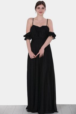 Modabout Abendkleid Langes Maxikleid Sommerkleid Schulterfrei für Damen - NELB0588D5146SYH (1-tlg)