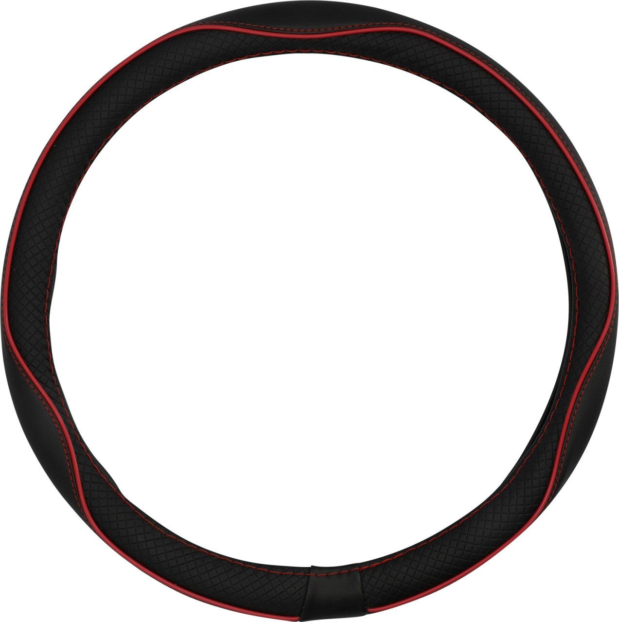 Cartrend Lenkradbezug Cartrend Lenkradhülle Performance rot