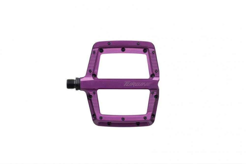 Race Face Plattformpedale Race Face Turbine Plattform-Pedal, purple lila - leichtes Performance-
