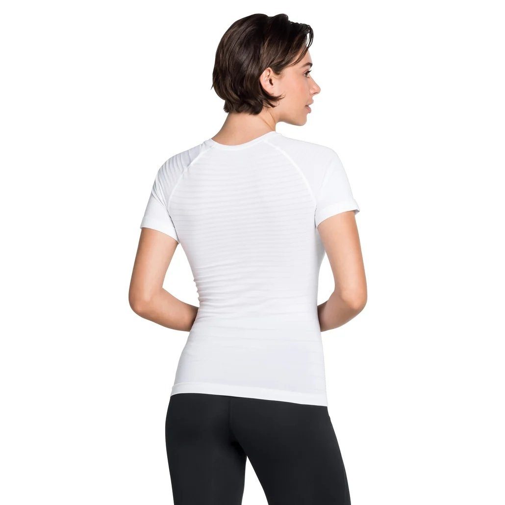 Odlo Unterhemd BL neck white crew PERFORMAN s/s TOP 10000