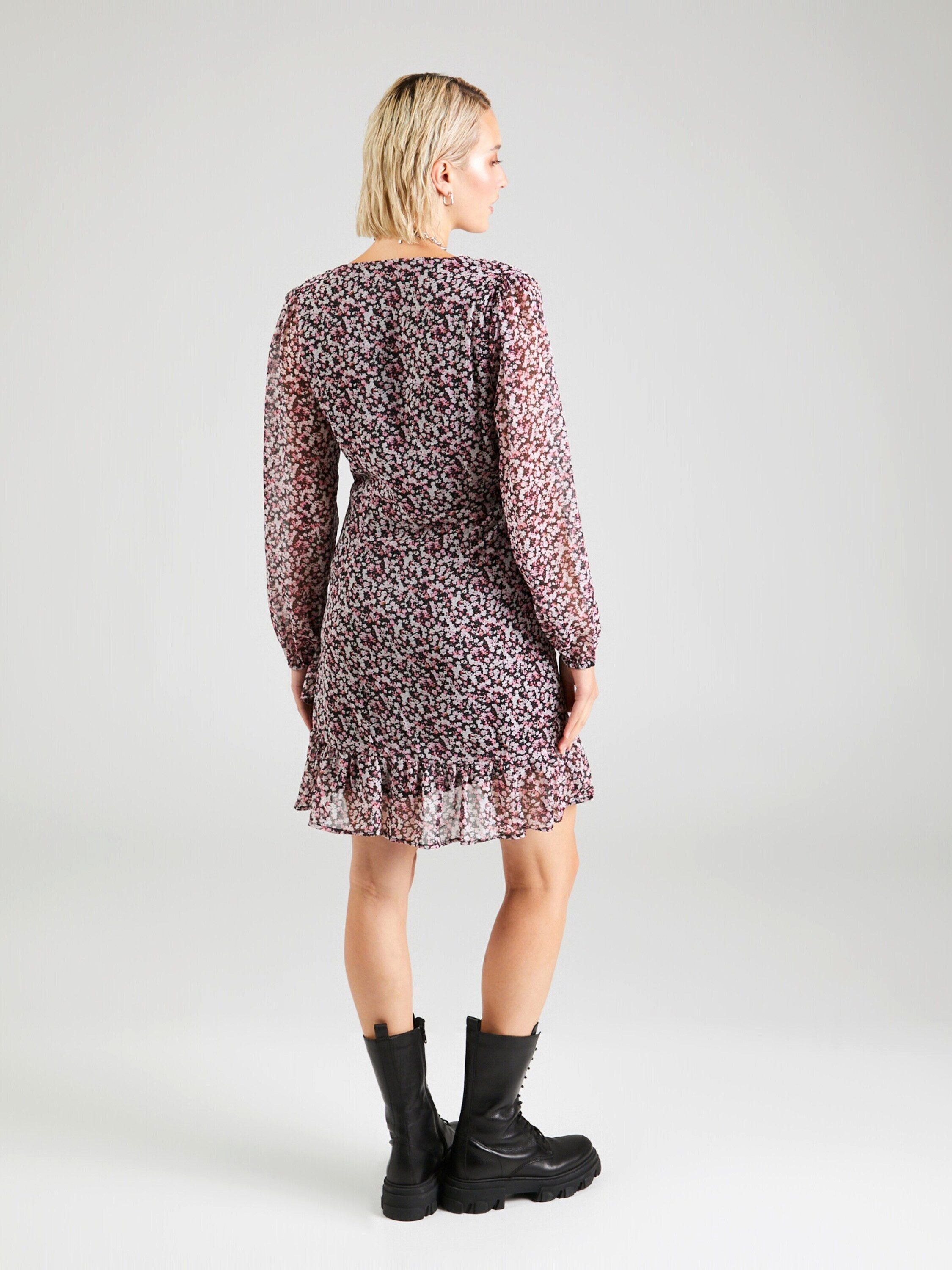 Neo Noir Midikleid Veri Rose (1-tlg) Volant