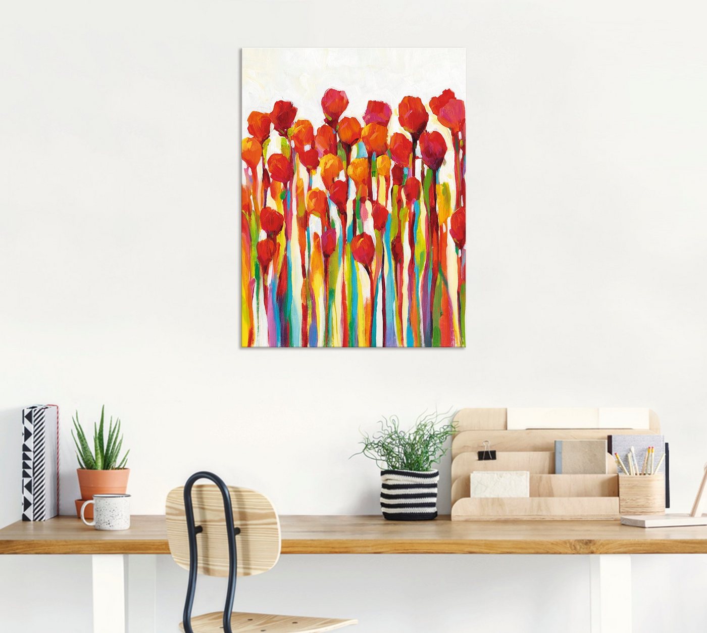 Artland Wandbild »Strotzen mit Farben I«, Blumenwiese (1 Stück), in vielen Größen & Produktarten - Alubild / Outdoorbild für den Außenbereich, Leinwandbild, Poster, Wandaufkleber / Wandtattoo auch für Badezimmer geeignet-kaufen