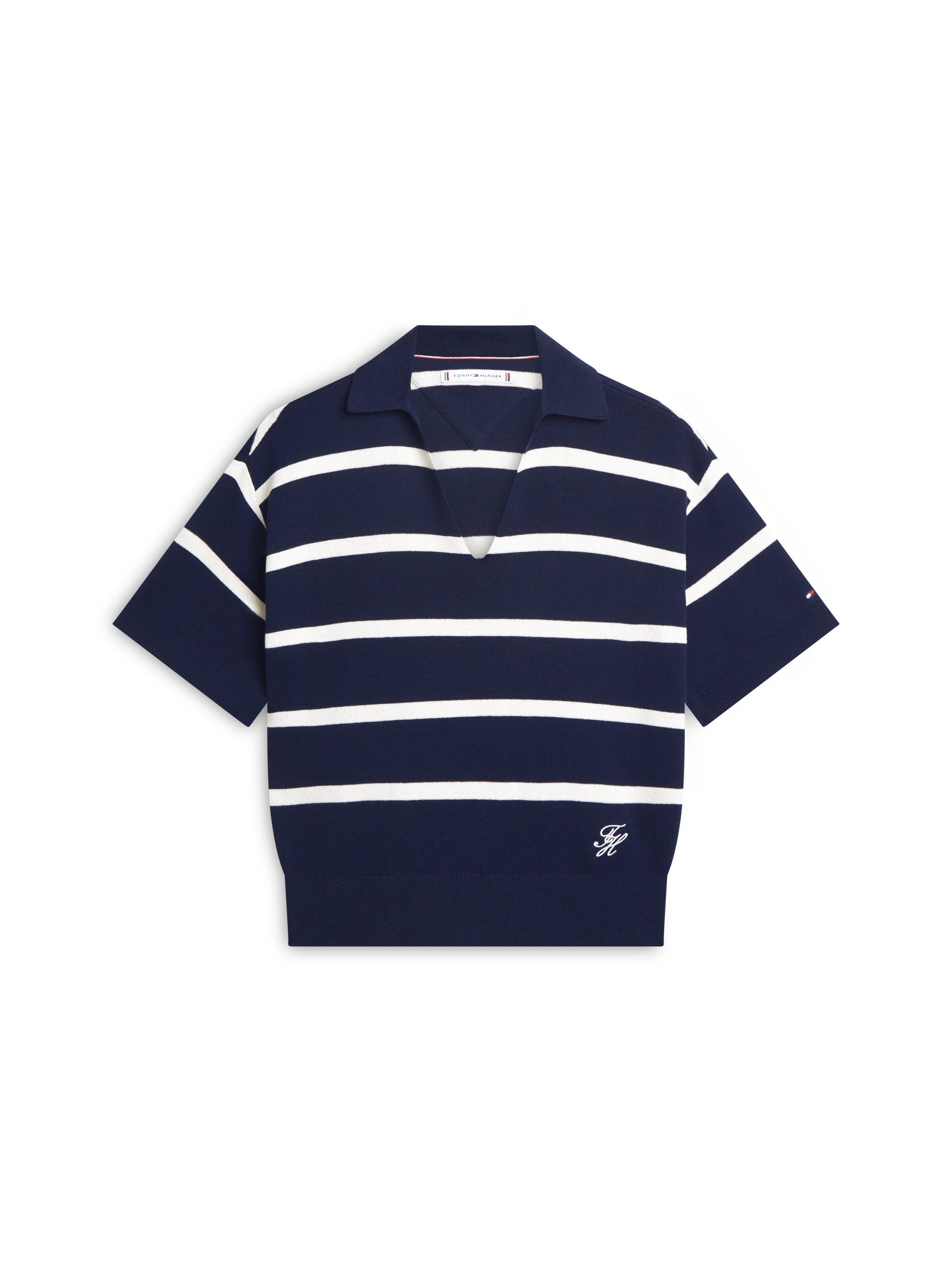 Strickpullover CO FULL NEEDLE POLO SS SWT