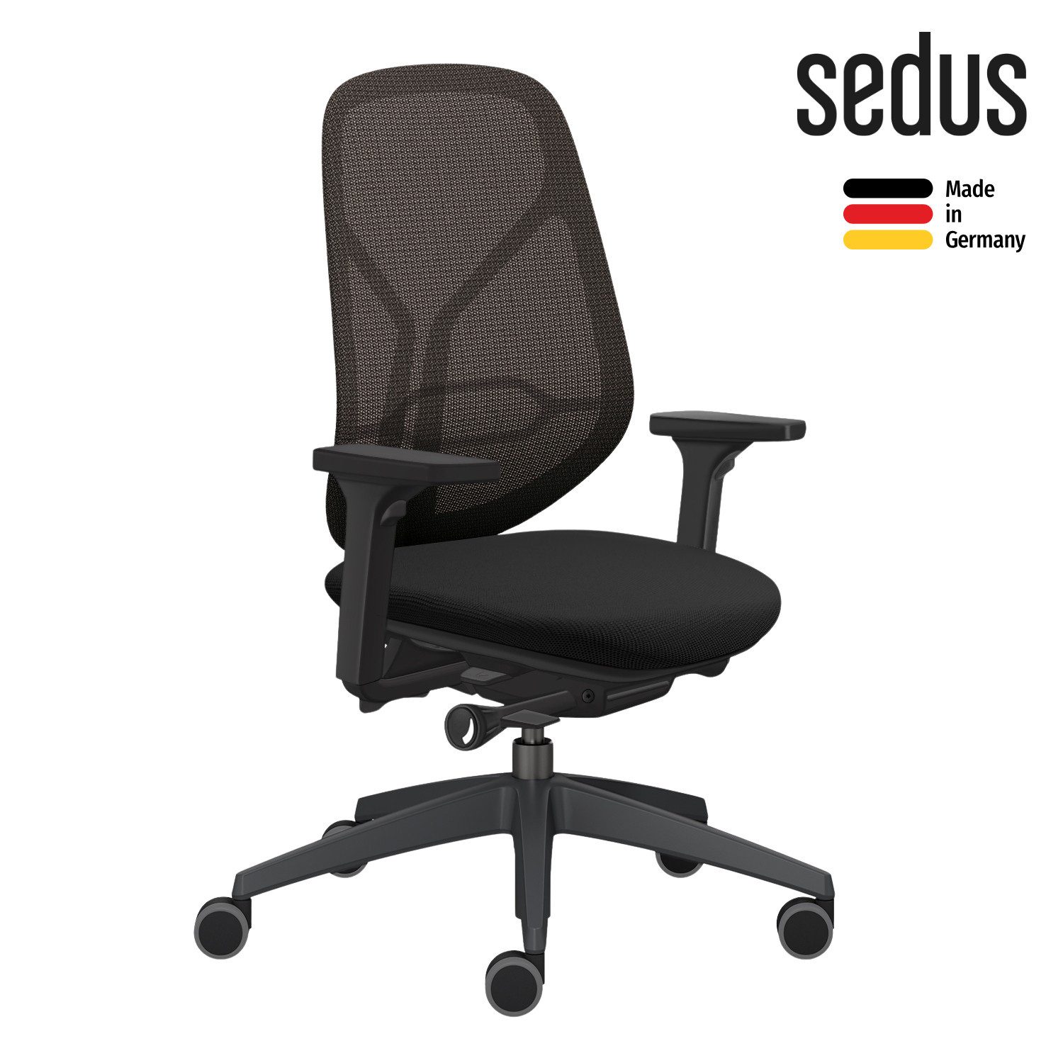 sedus Bürostuhl se:kit pro (Made in Germany, 5 Jahre Garantie), ergonomischer Bürostuhl mit Synchronmechanik
