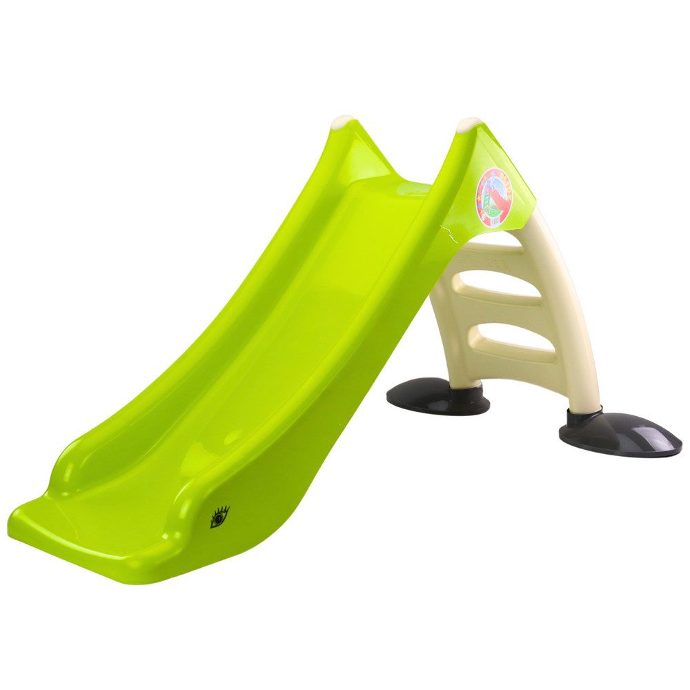 Generic Rutsche Gartenrutsche Kinderrutsche Spielplatzrutsche, (Spar-Set, 1-tlg., 130 x 40 x 75 cm stabil), 3-stufige Leiter, wetterfest, keine scharfen Kanten