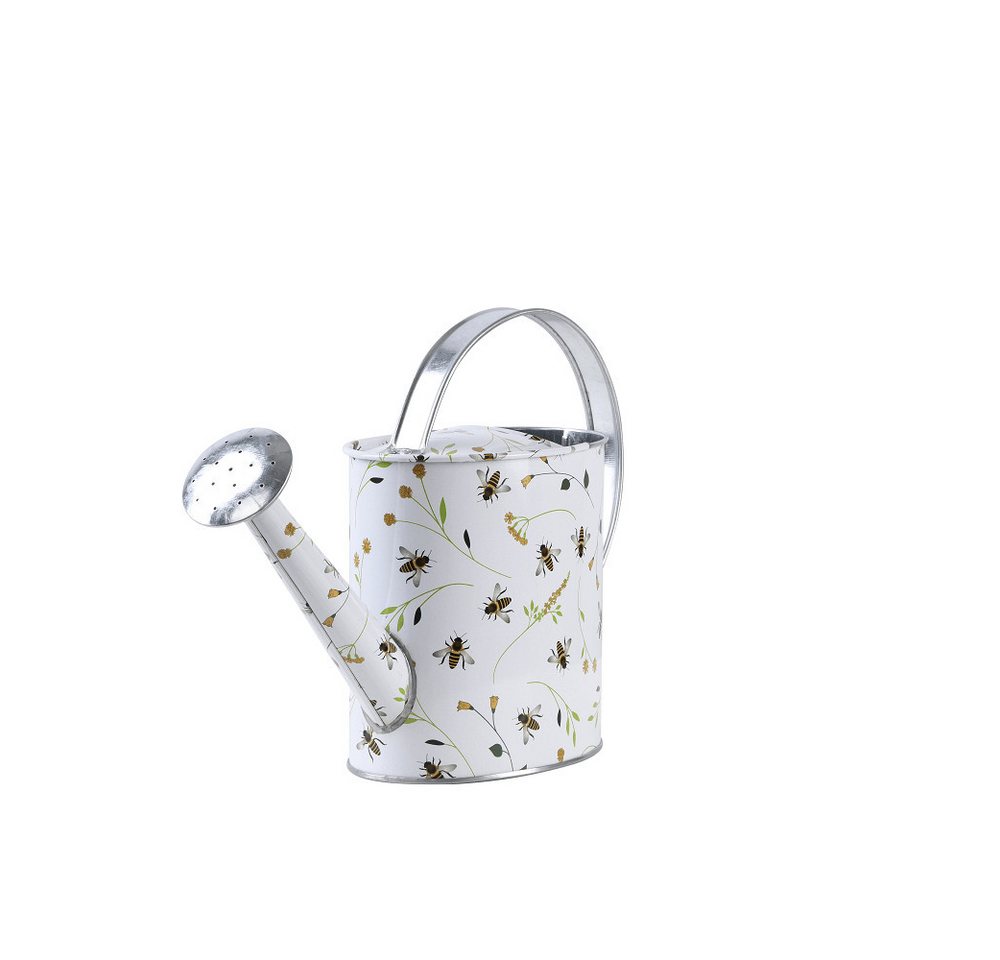 Thumbnail - Dekowunder Gießkanne Charmante Gießkanne aus verzinktem Stahl mit Bienenmotiv, 1,8 Liter
