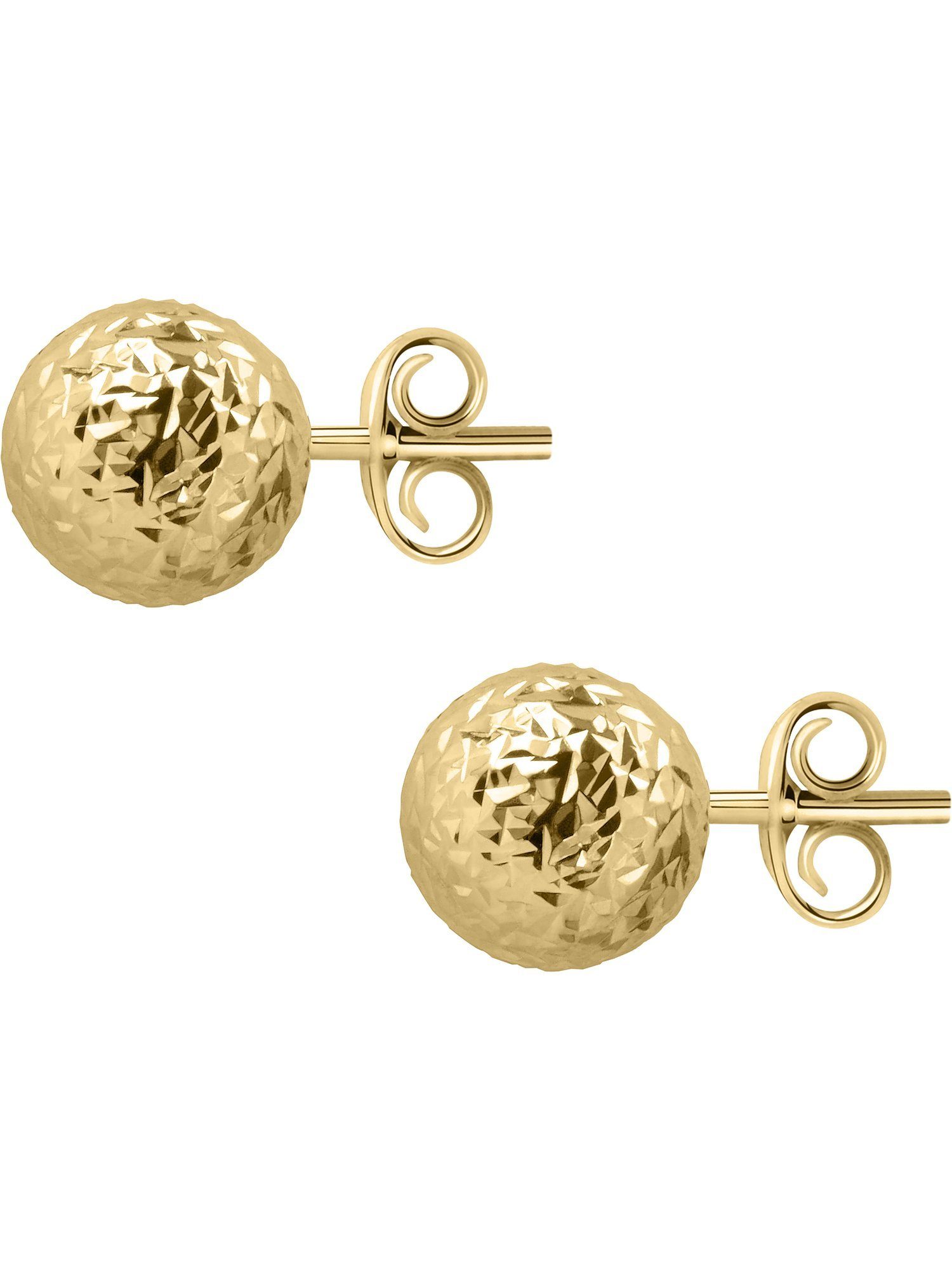 CHRIST Paar Ohrstecker CHRIST Damen-Ohrstecker 585er Gelbgold