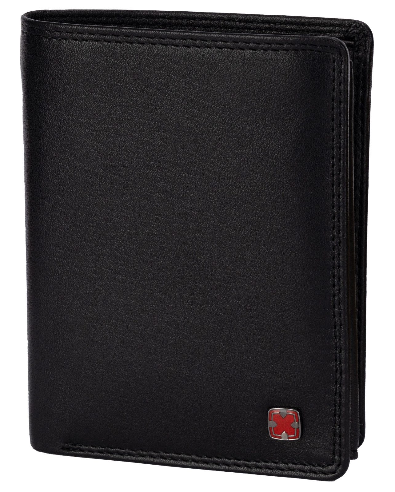 Travel N Meet Geldbörse Herren RFID Leder Geldbörse Brieftasche Portemonnai günstig online kaufen