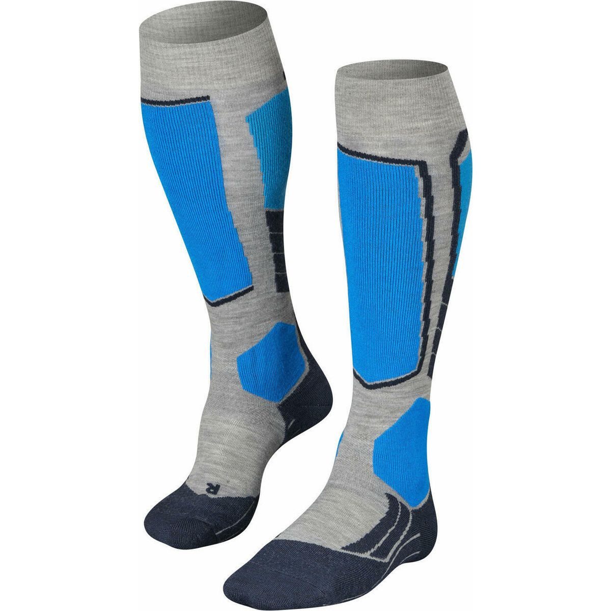 FALKE Funktionssocken SK2 Intermediate Herren Skiing Kniestrümpfe Optimale Skisocken für Freizeit-Skifahrer mit mittlerer Polsterung
