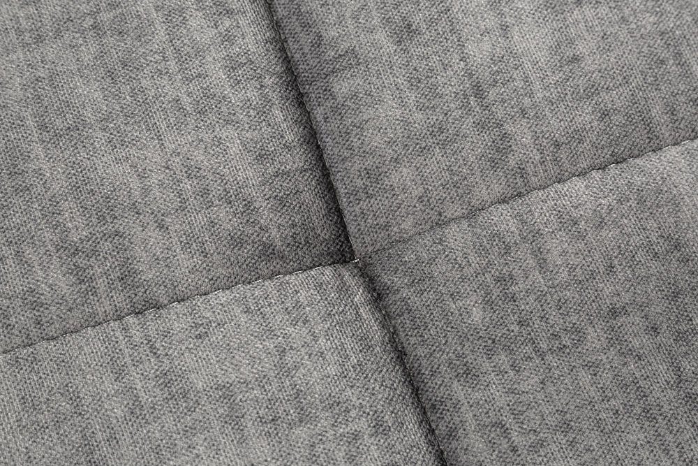 grau MARRAKESCH Samt 1 Couch Wohnzimmer / Einzelartikel Teile, Kissen L-Form schwarz, · · · · inkl. Design riess-ambiente Ecksofa 245cm