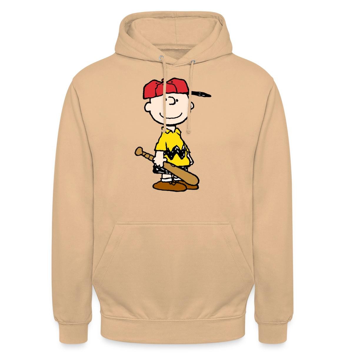 Spreadshirt Hoodie Peanuts Charlie Brown Baseball Sport Unisex Hoodie (1-tlg)
