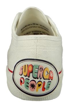 Superga S81259W AL3 white avorio groovy patch Sneaker