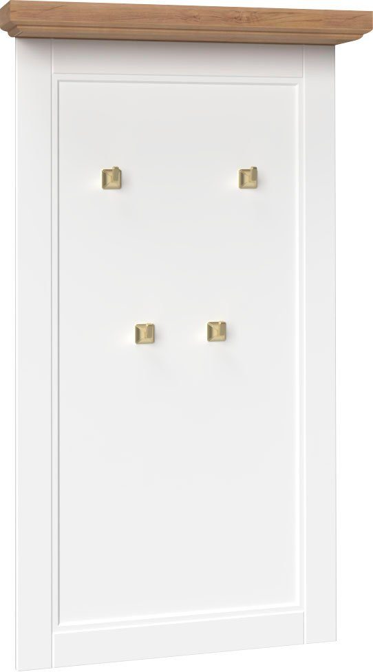 Home affaire Шкафыpaneel Tara (H/B/T): 115/65/13cm), hochwertig UV lackiert, Metallhaken