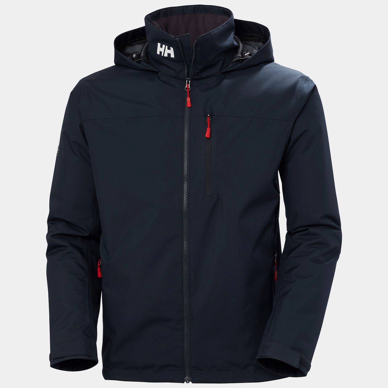 Helly Hansen Funktionsjacke CREW HOODED MIDLAYER JACKET 2 sportlicher Stil, für vielseitige Outdoor-Aktivitäten
