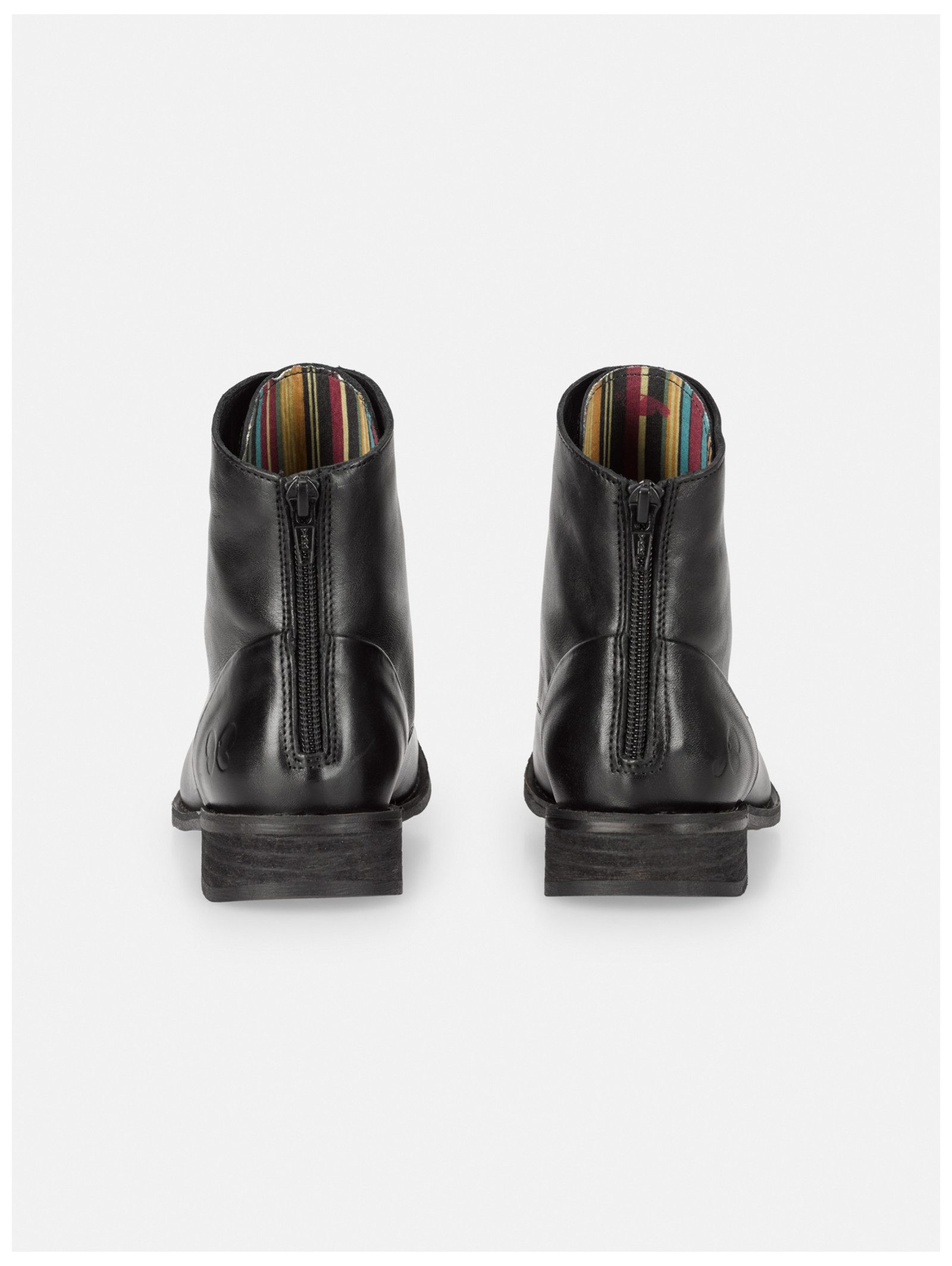 Felmini Wide Fit Stiefelette Leder . Schnürstiefelette