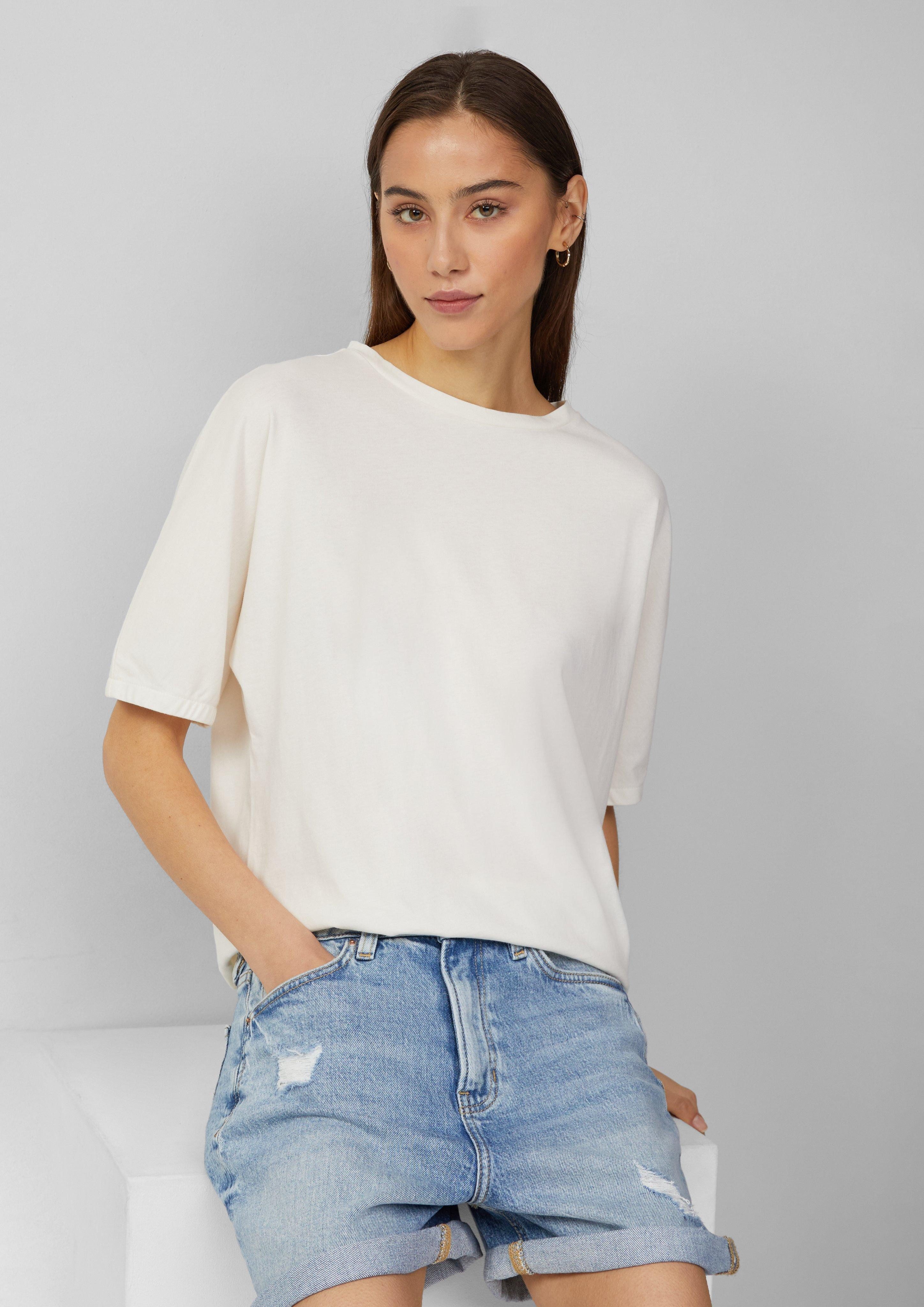 QS Kurzarmshirt Loose Fit T-Shirt mit günstig online kaufen