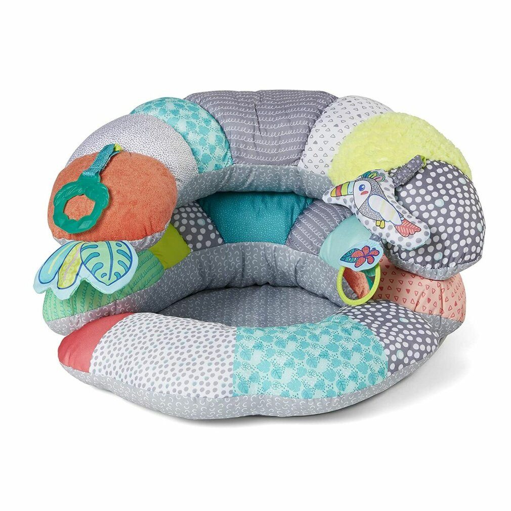 INFANTINO Stillkissen Kissen Tummy Time 2-in-1